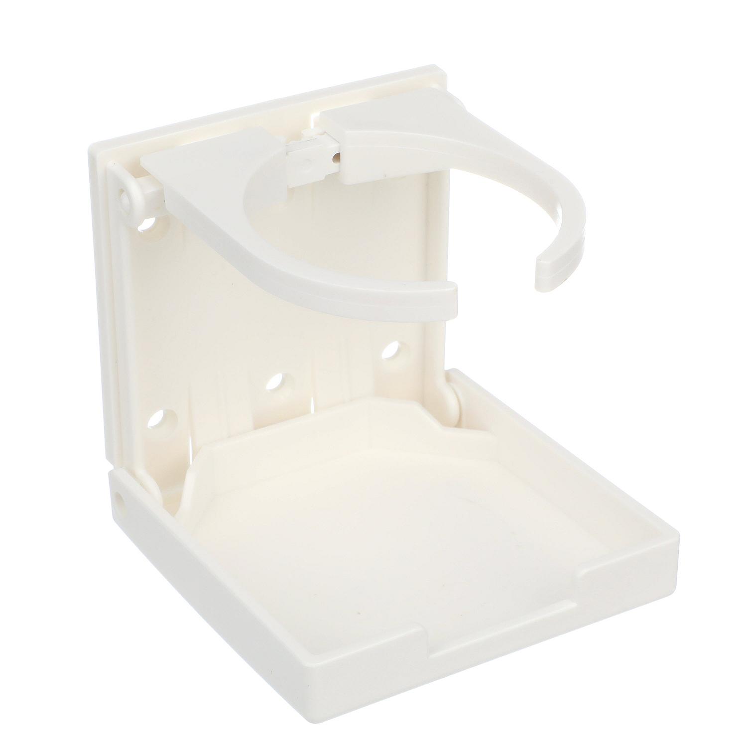 Seachoice 79451 Folding and Adjustable Drink Holder - White 50-79451