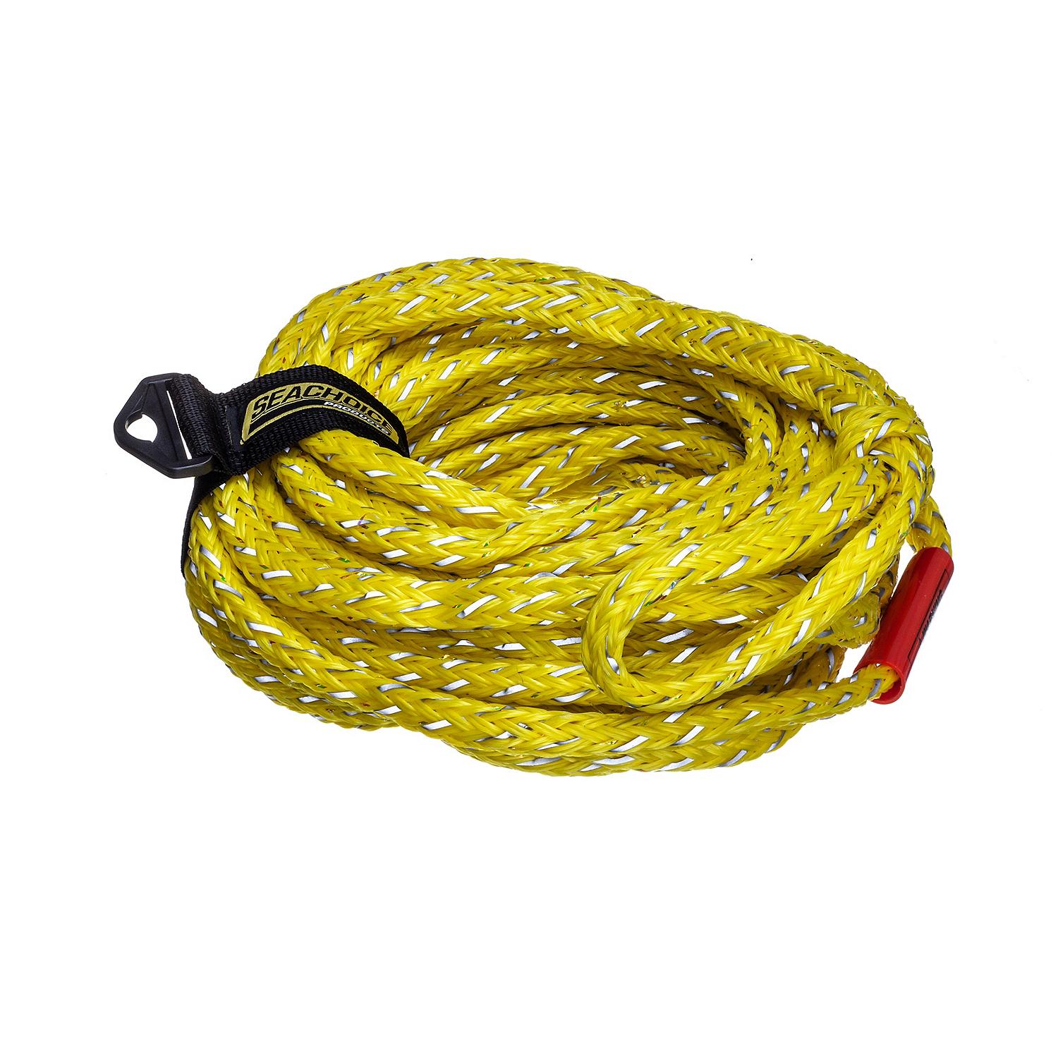 Seachoice 86741 Tube Tow Reflective Rope, 60', Tows Up to 4 Riders 50-86741
