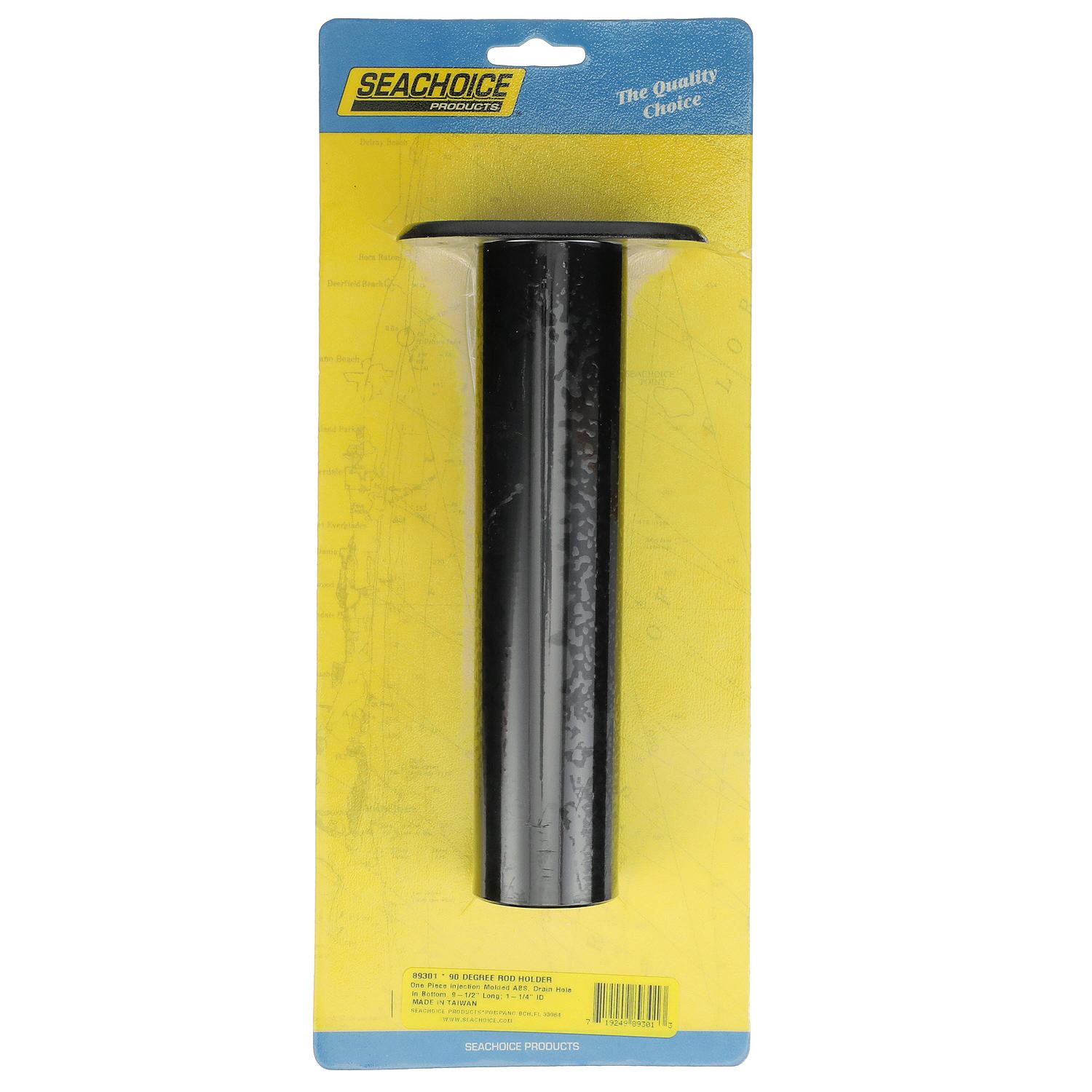 Seachoice 90 Degree Plastic Rod Holder - Black 50-89301