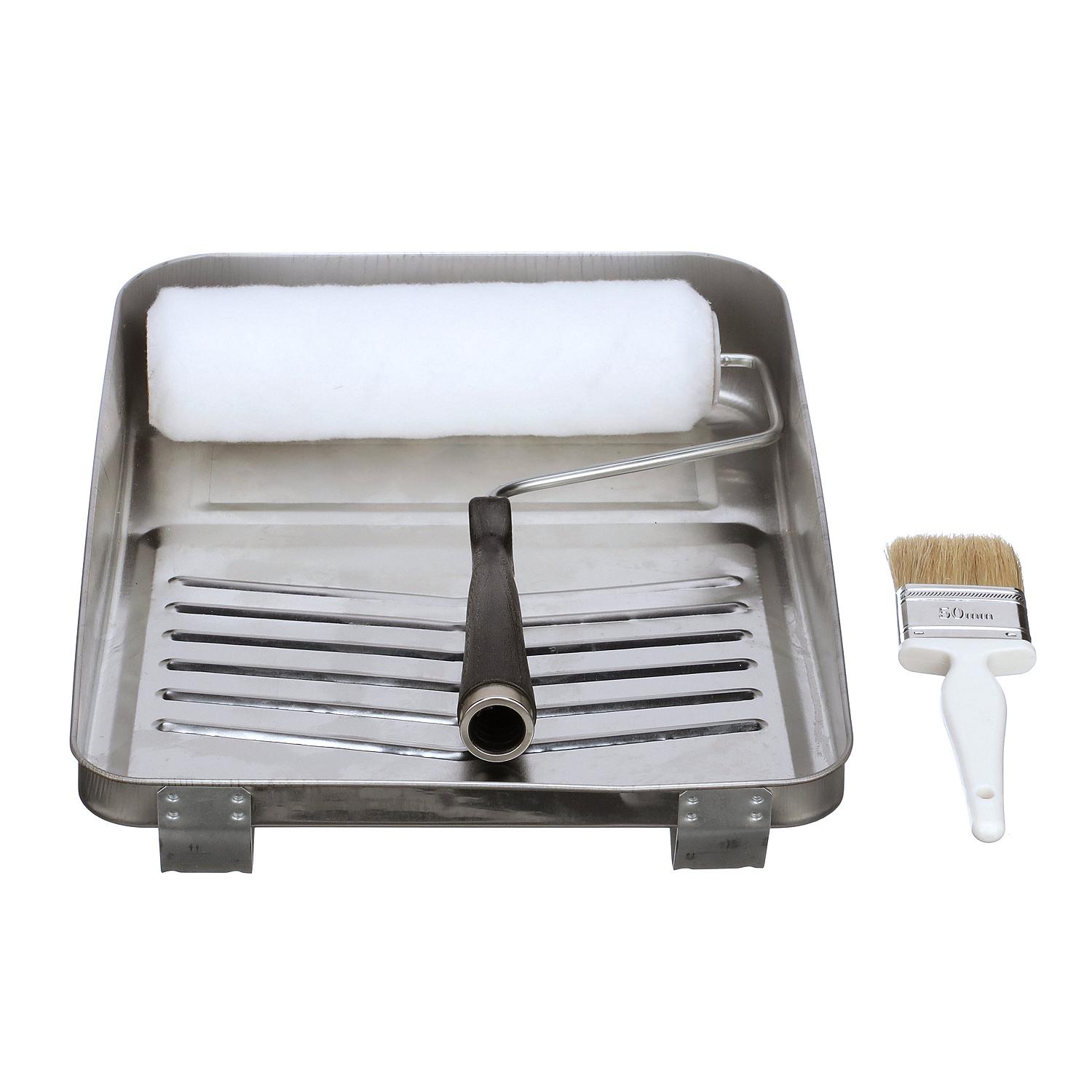 Seachoice Metal Paint Tray Kit (Includes 9" Frame, 2" Chip Brush, 9" Cover and Metal Paint Tray) 50-92991