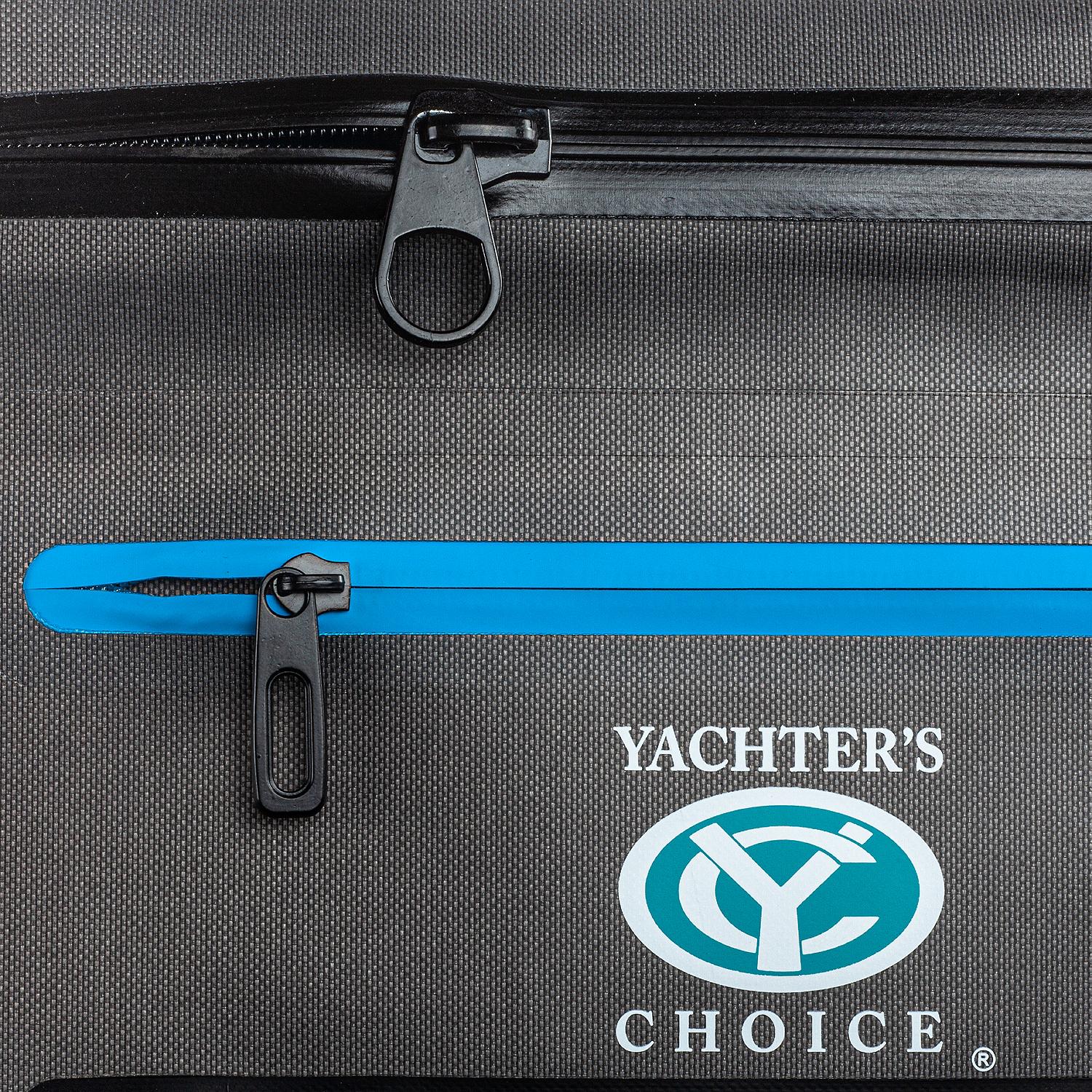 Yachter's Choice 50052 Soft Cooler 35 Can Capacity / Shoulder Strap, Grey/Blue 505-50051