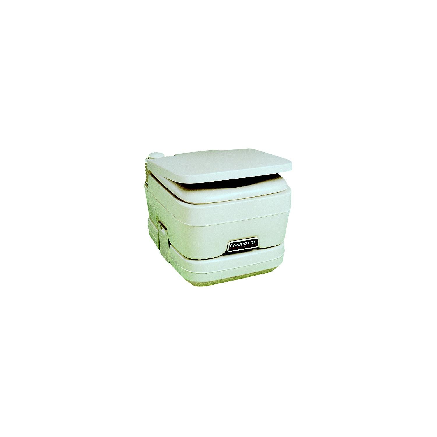 Dometic 2.5 Gallon SaniPottie 964 Portable Toilet With Mounting Brackets 51-9108554387