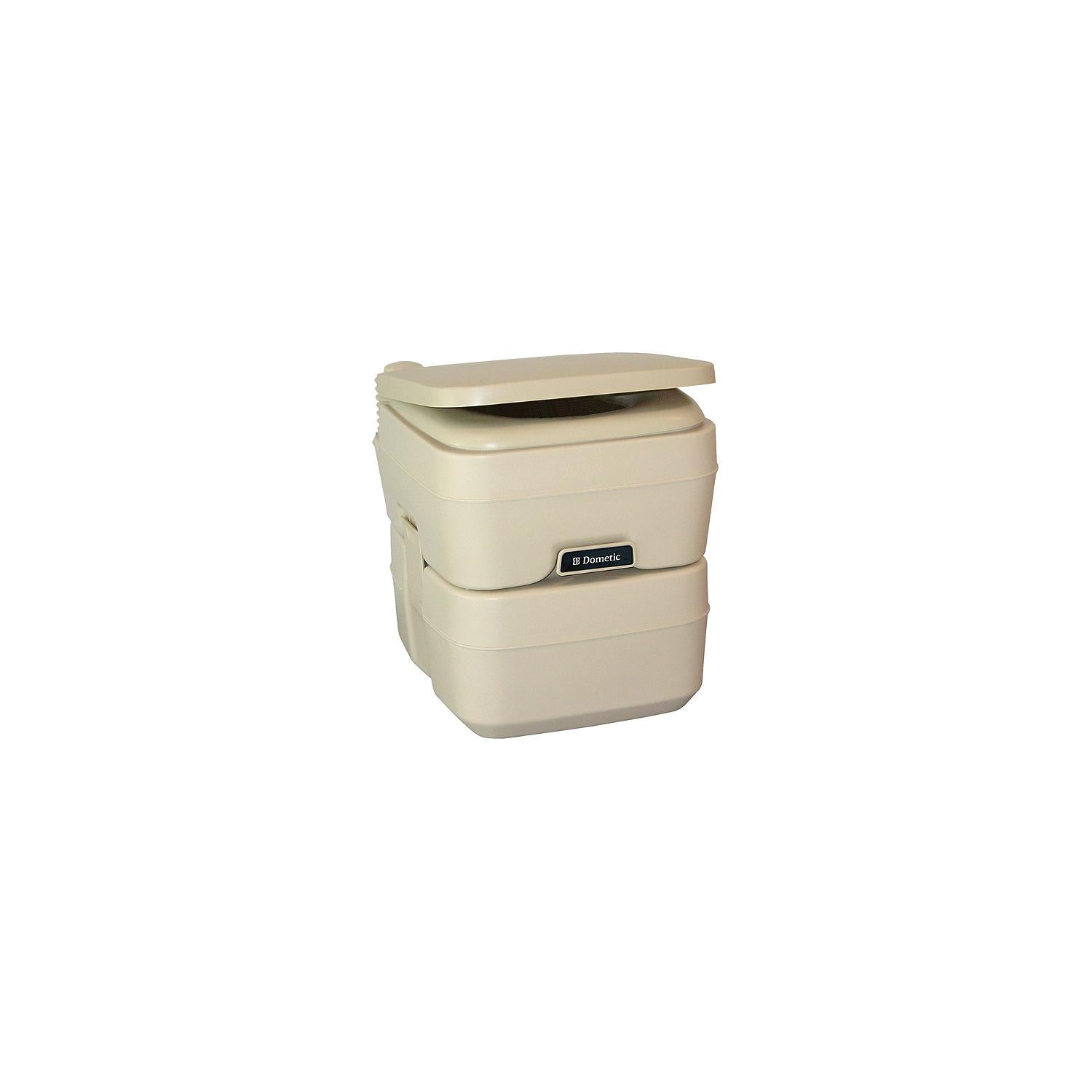 Dometic 5.0 Gallon SaniPottie 965 Portable Toilet With Mounting Brackets 51-9108554388
