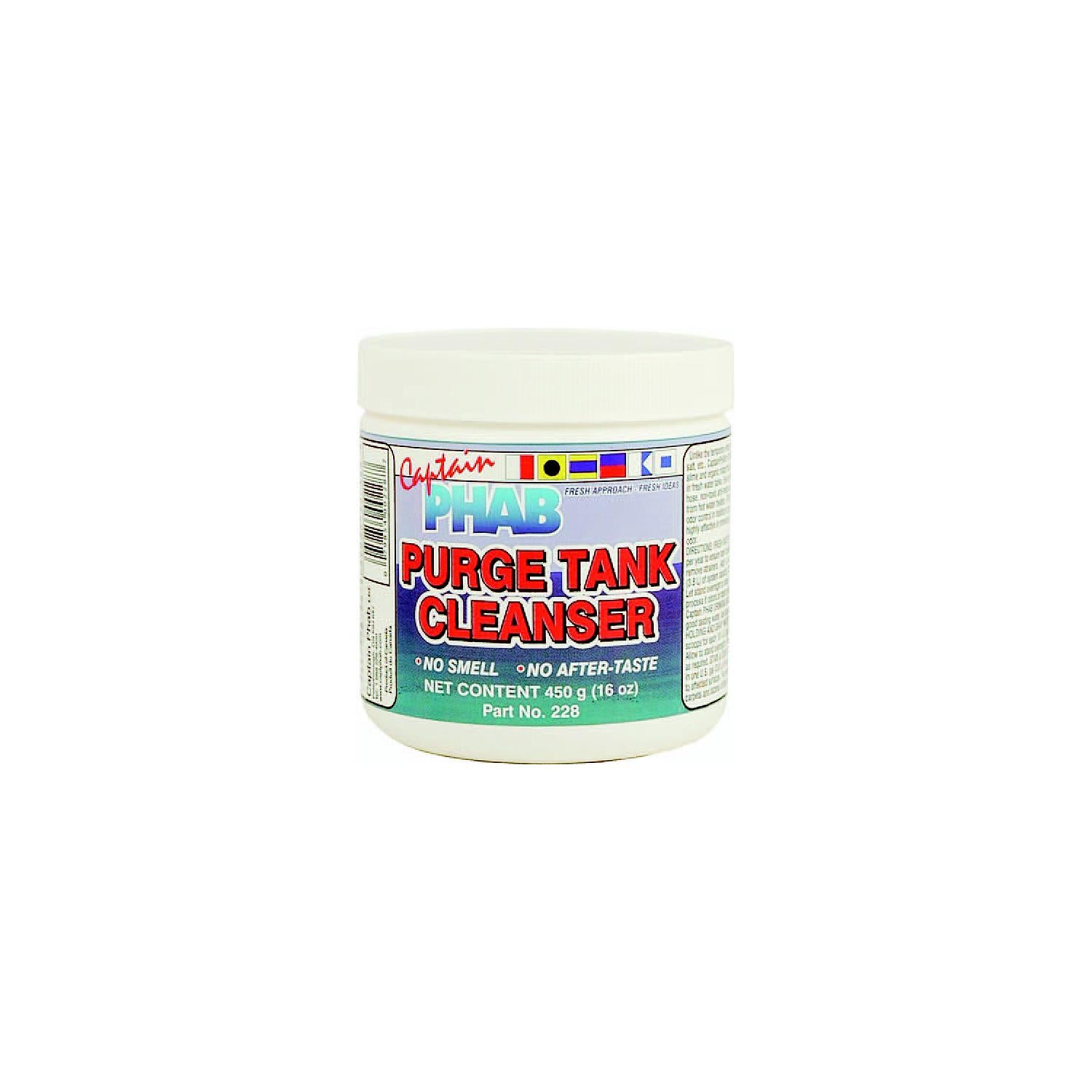 Captain Phab 228 Purge Tank Cleanser, 450ml, 12/case 583-228