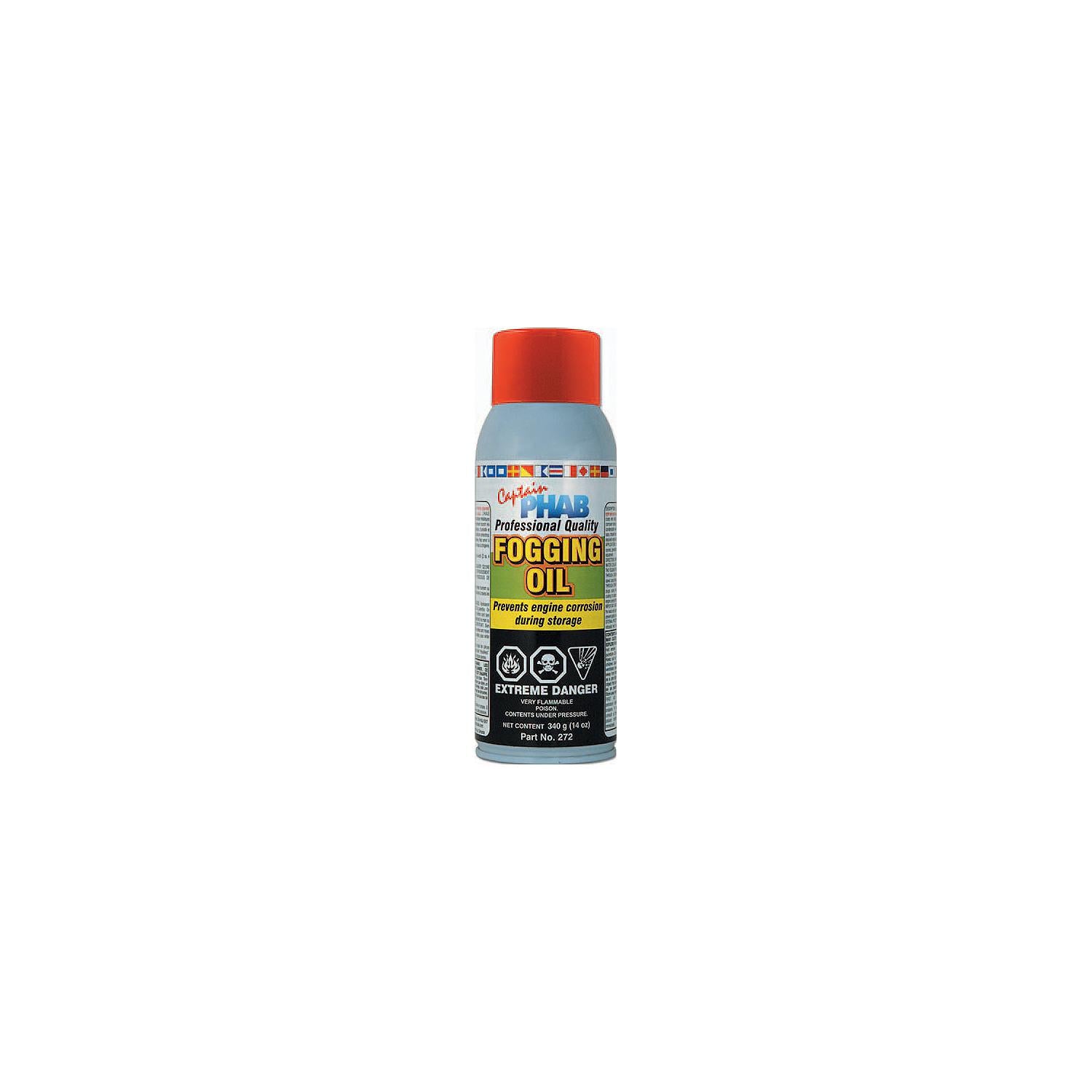 Captain Phab 272 Fogging Oil, 340g, case/12 583-272