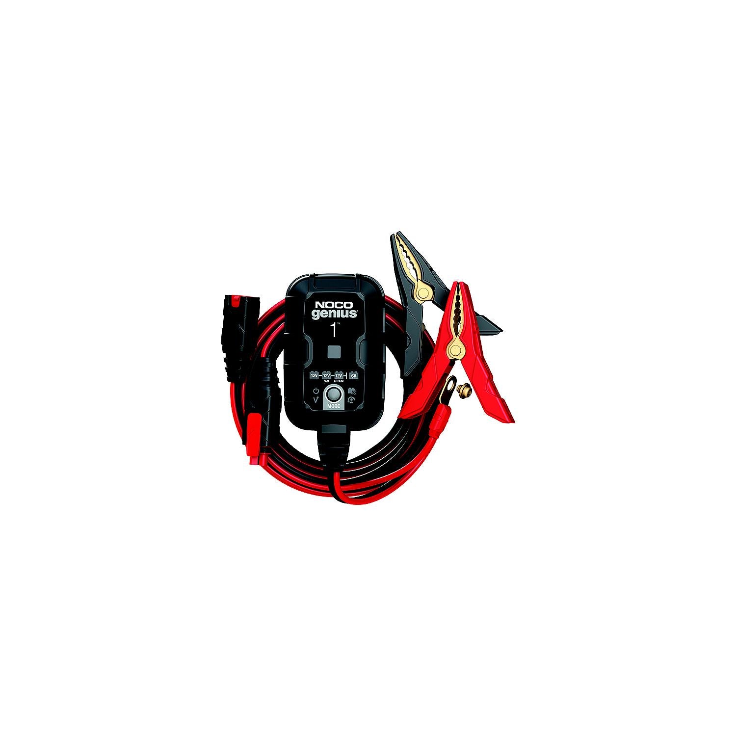 Noco Genius® GENIUS1 Battery Charger And Maintainer, 1 Amp 589-GENIUS1