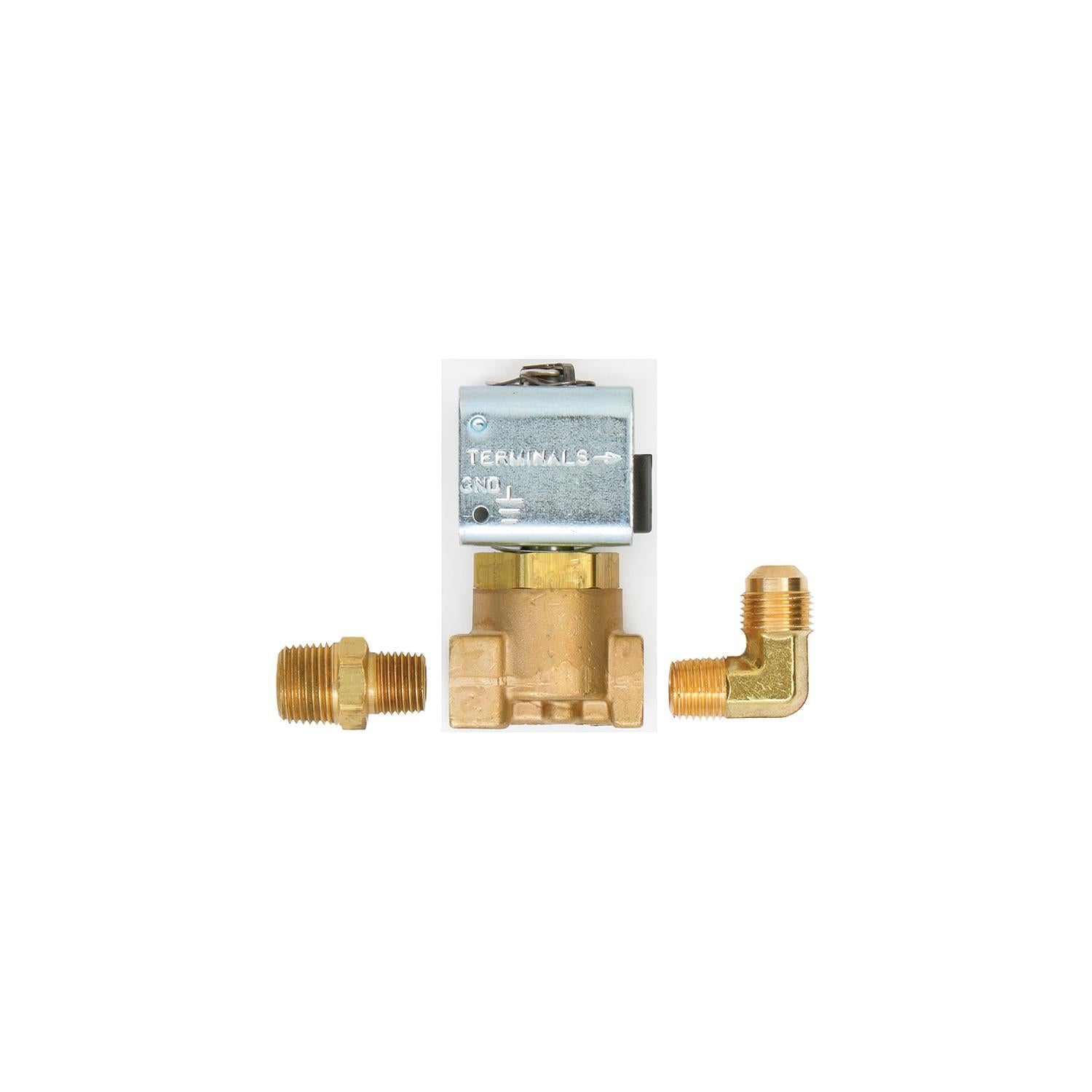 Trident Hose 1/4 B Solenoid + Fitting 12V 606-130077082KIT