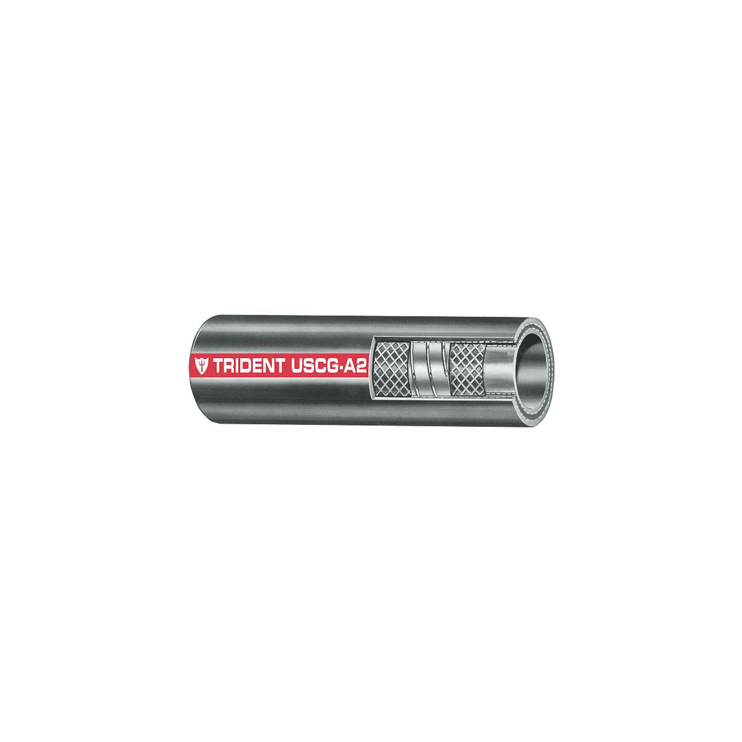 Trident Hose Trident 327200 Type A2 Fuel Fill Hose, 2" 606-327200