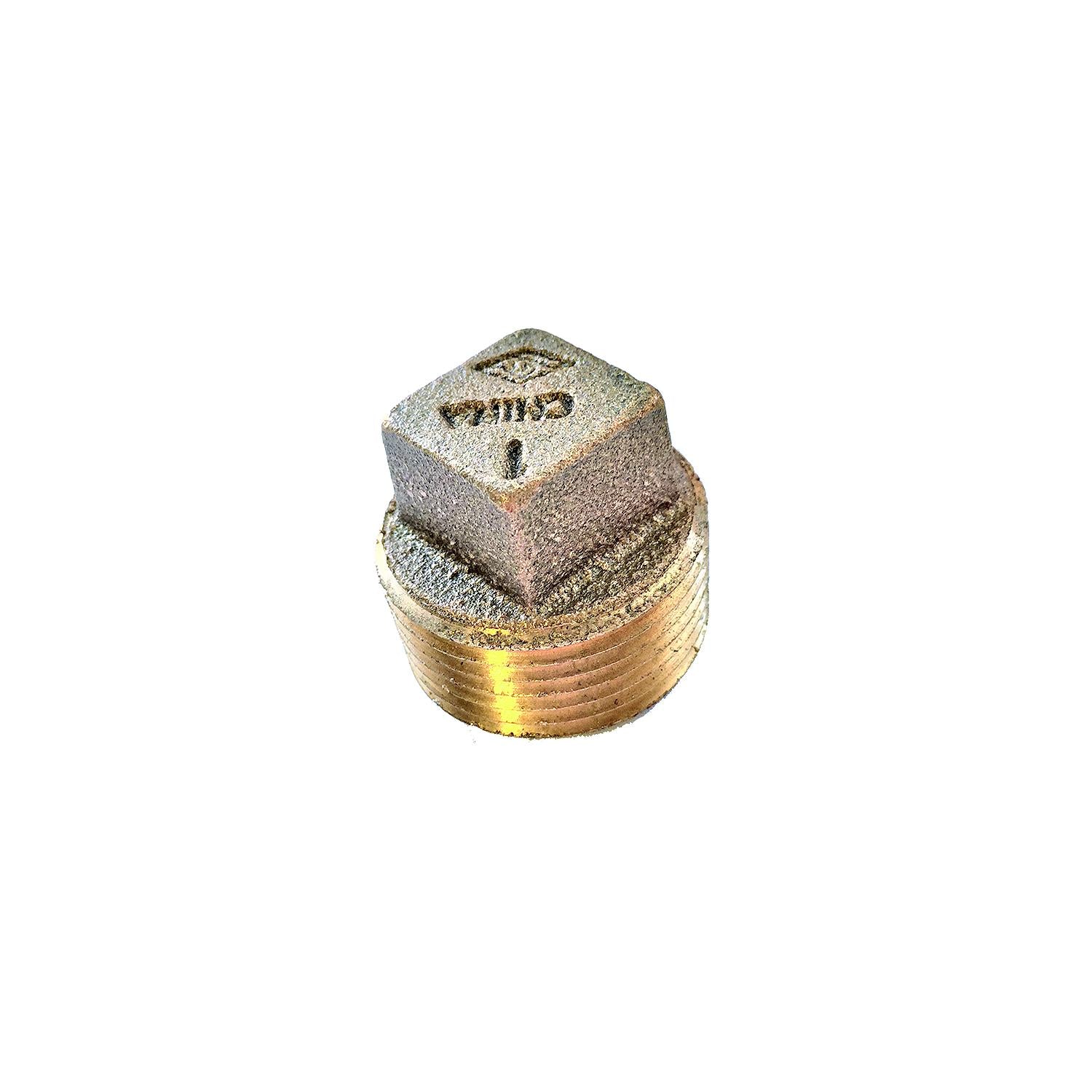 CB Supplies Ltd CB Supplies BP2 Red Brass Pipe Plug, 2" 609-BP2