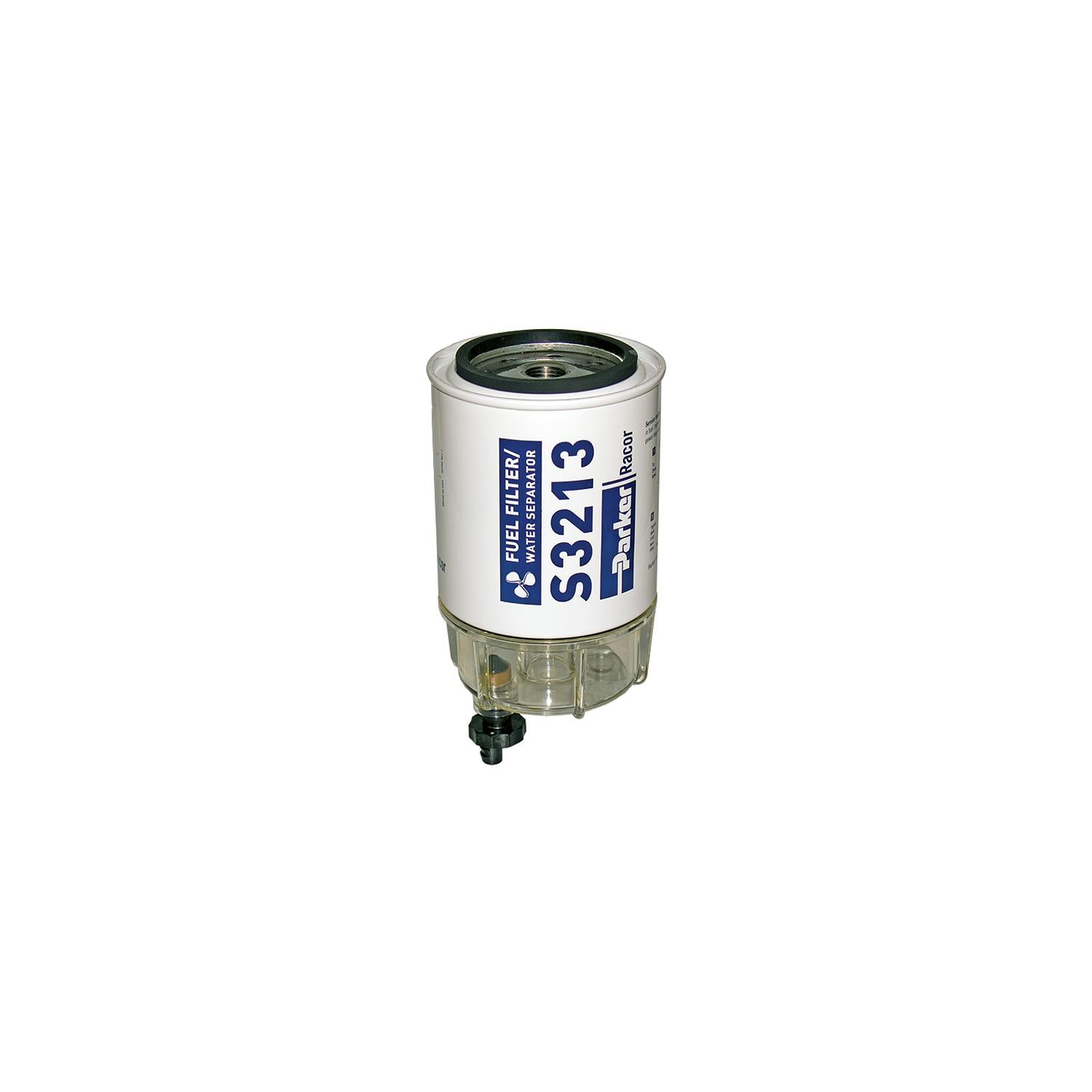 Racor 60 GPH Gas Outboard Filter With Clear Bowl 62-B32013