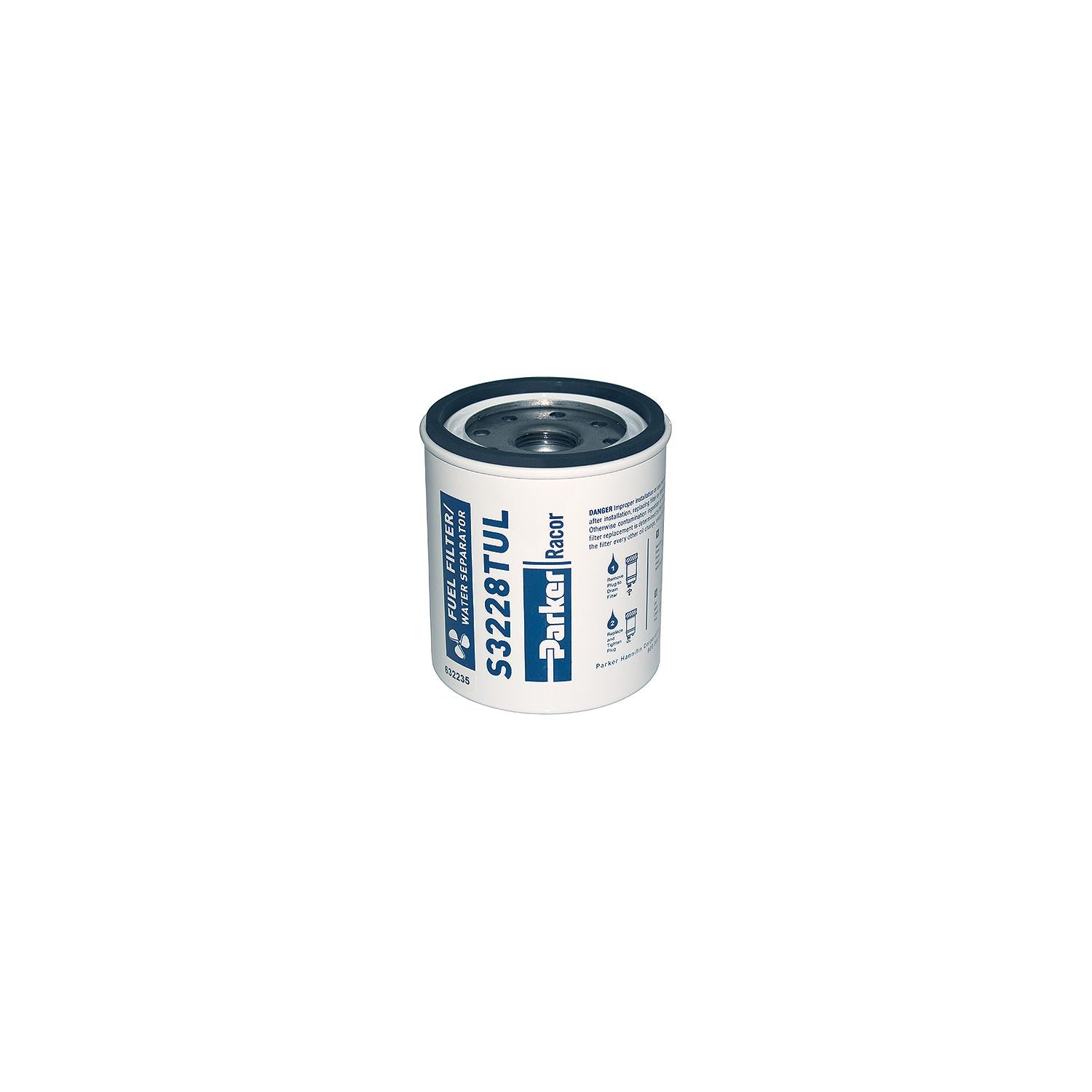 Racor Replacement Element For Gas Spin-On Fuel/Water Seperators 62-S3228TUL