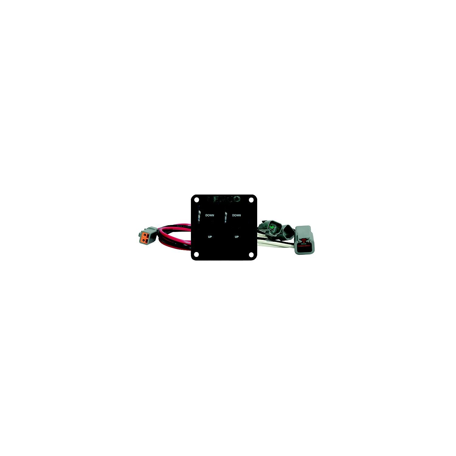 Lenco Double Rocker Switch Panel for Single Actuator Trim Tabs 622-10222211D