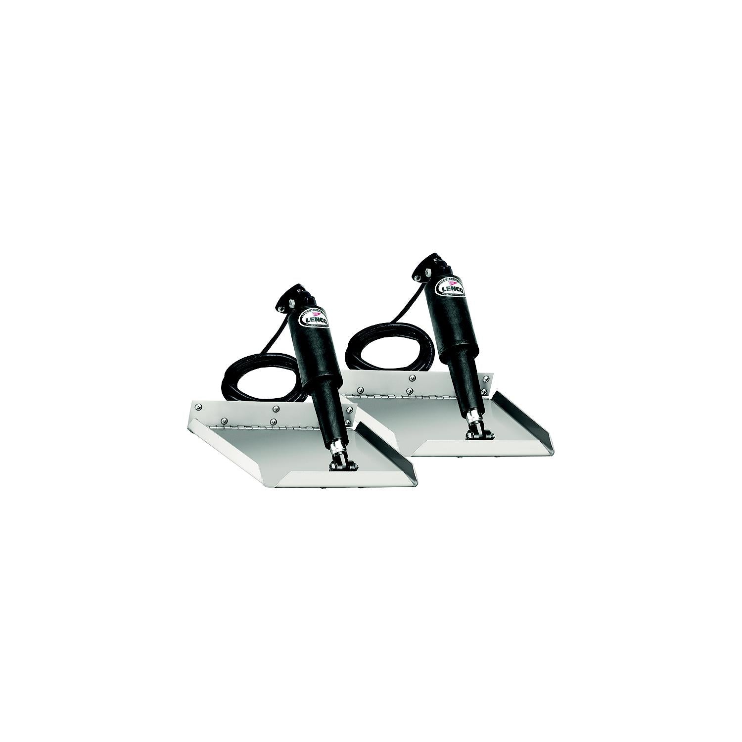 Lenco 12" x 12" Edge Mount Electric Trim Tab Kit w/o Switch 622-15016101