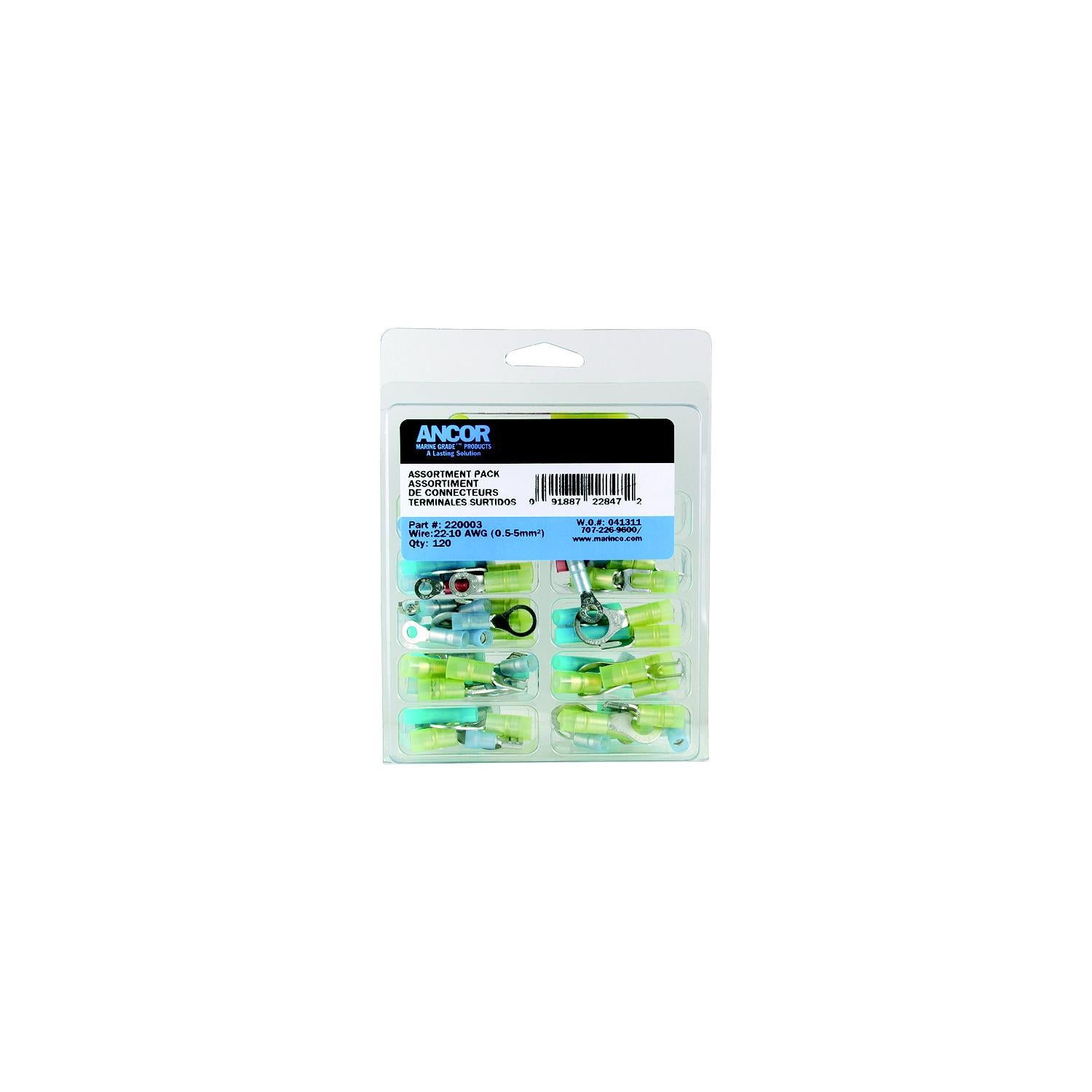 Ancor Ancor 120 Piece Premium Electrical Connector Kit