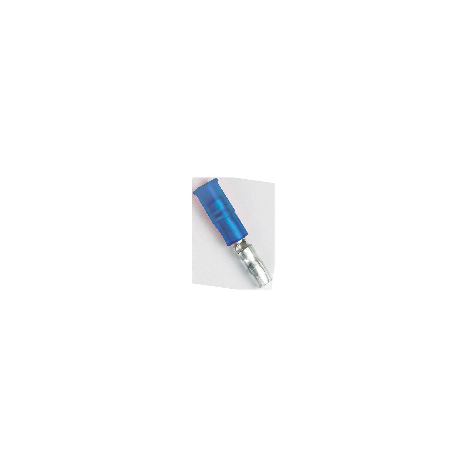 Ancor 220718 Marine Grade™ Nylon Snap Plugs, Male, 16-14 Wire, Blue, 100/Pk 639-220718