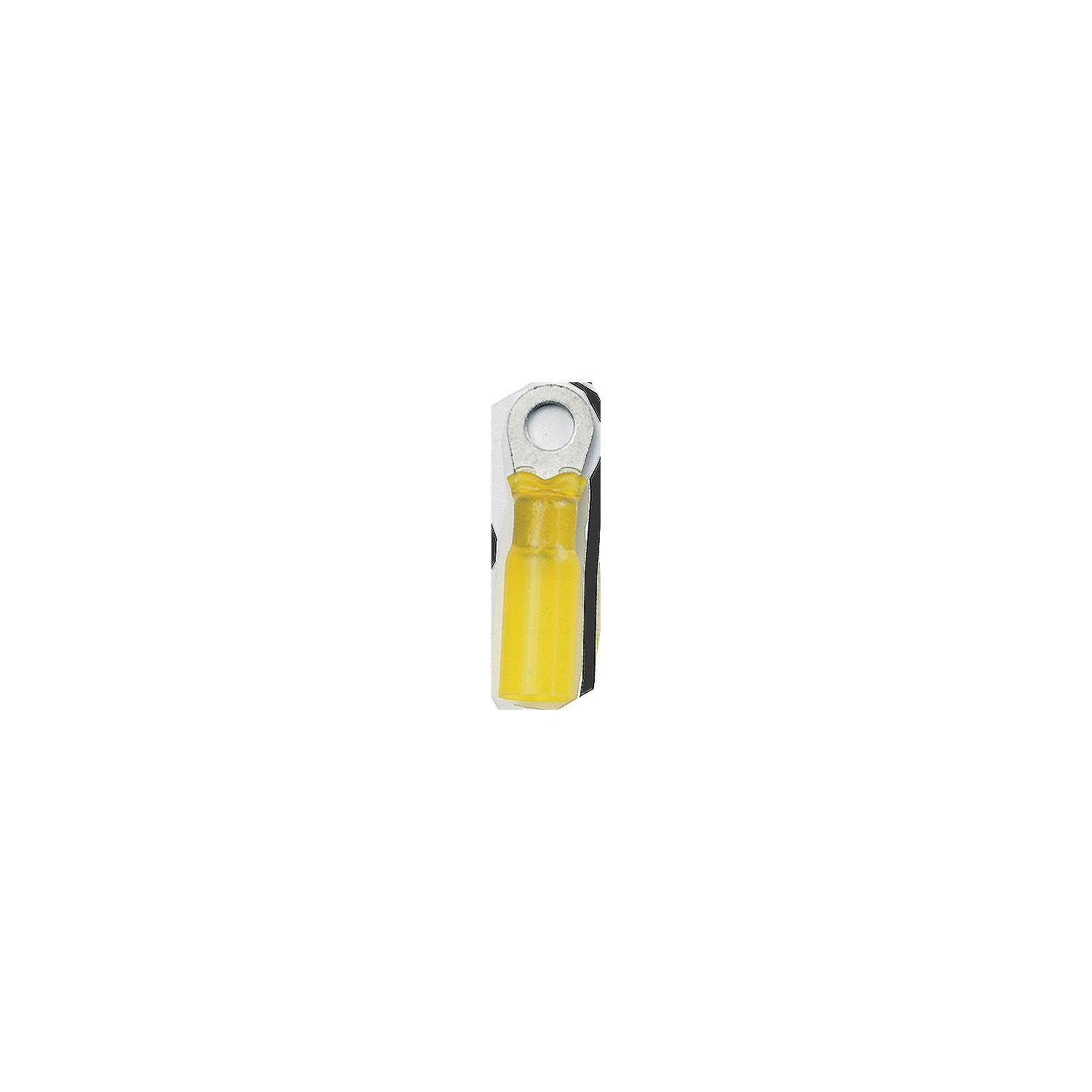 Ancor 312399 Marine Grade™ Heat Shrink Ring Terminals, #10 Fastener, 12-10 Wire, Yellow, 100/Pk 639-312399