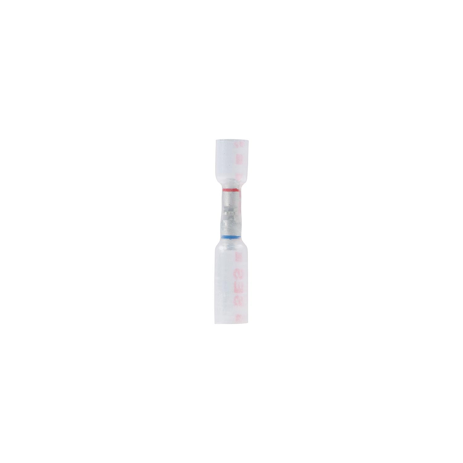 Ancor Ancor 320103 Heat Shrink Step-Down/Multi Wire Butt Connectors, Clear w/Red Dashes, 3/Pk