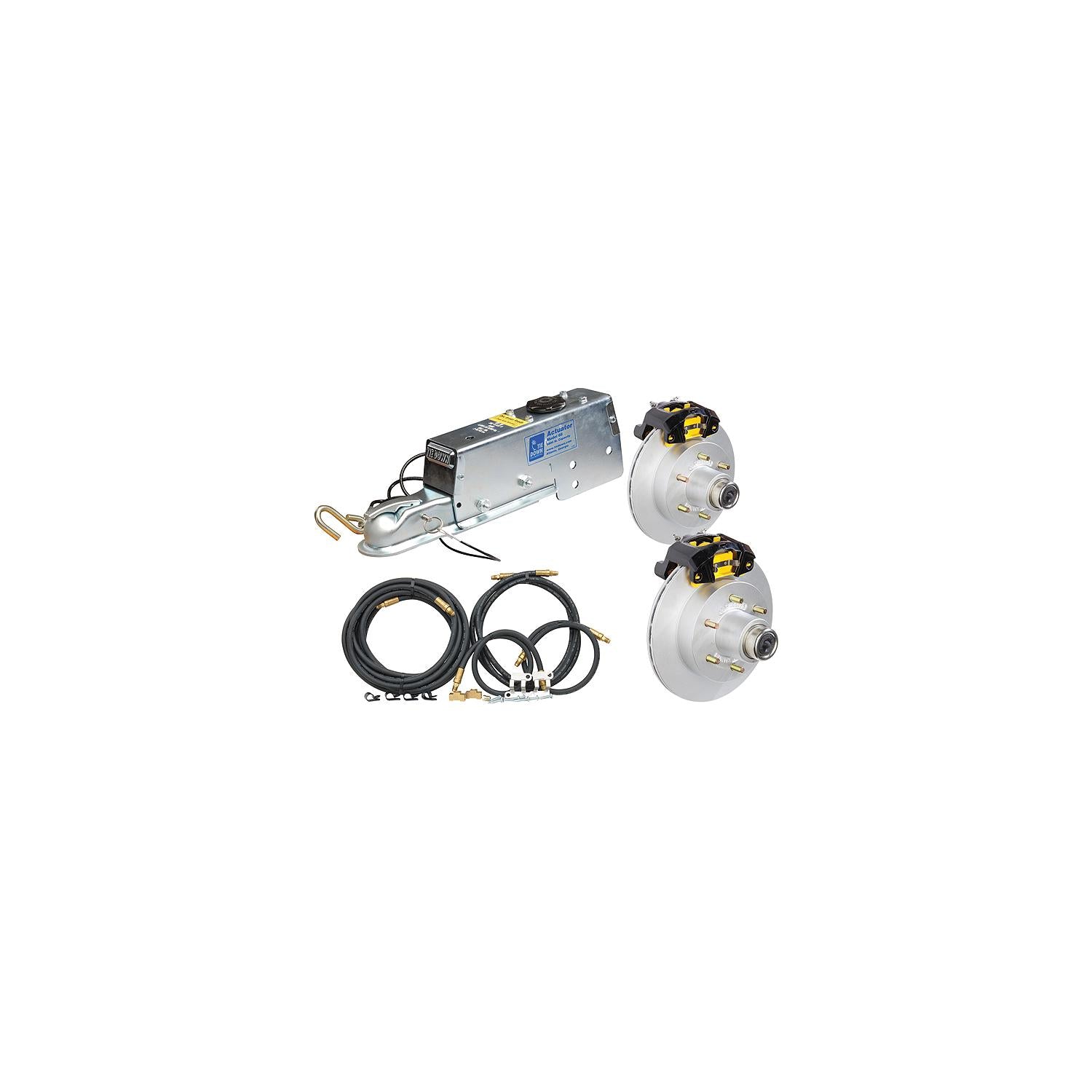 Dexter Marine Dexter® Eliminator Vented Rotor 12" Disc Brake Complete Kit, 6 Studs 641-82406
