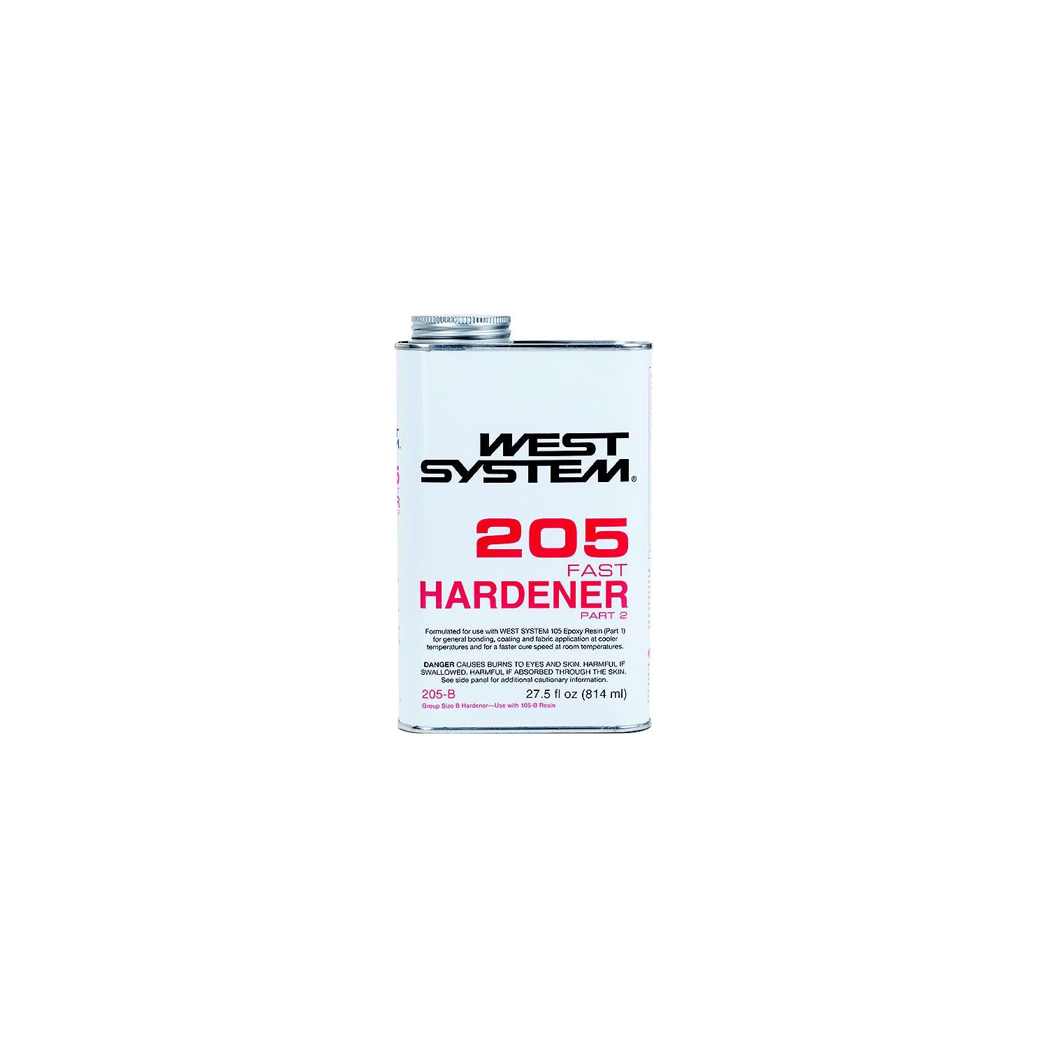 West System C205 Hardener, 814 ml (27.5 oz.) 655-C205B