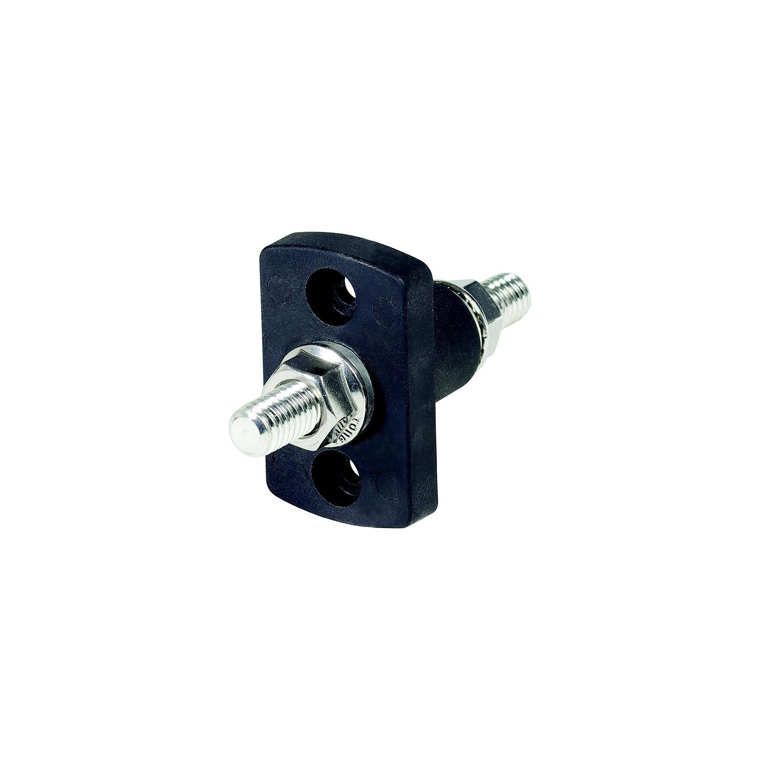 Blue Sea Systems Terminal Feed Thru 3/8 Sm Black 661-2203