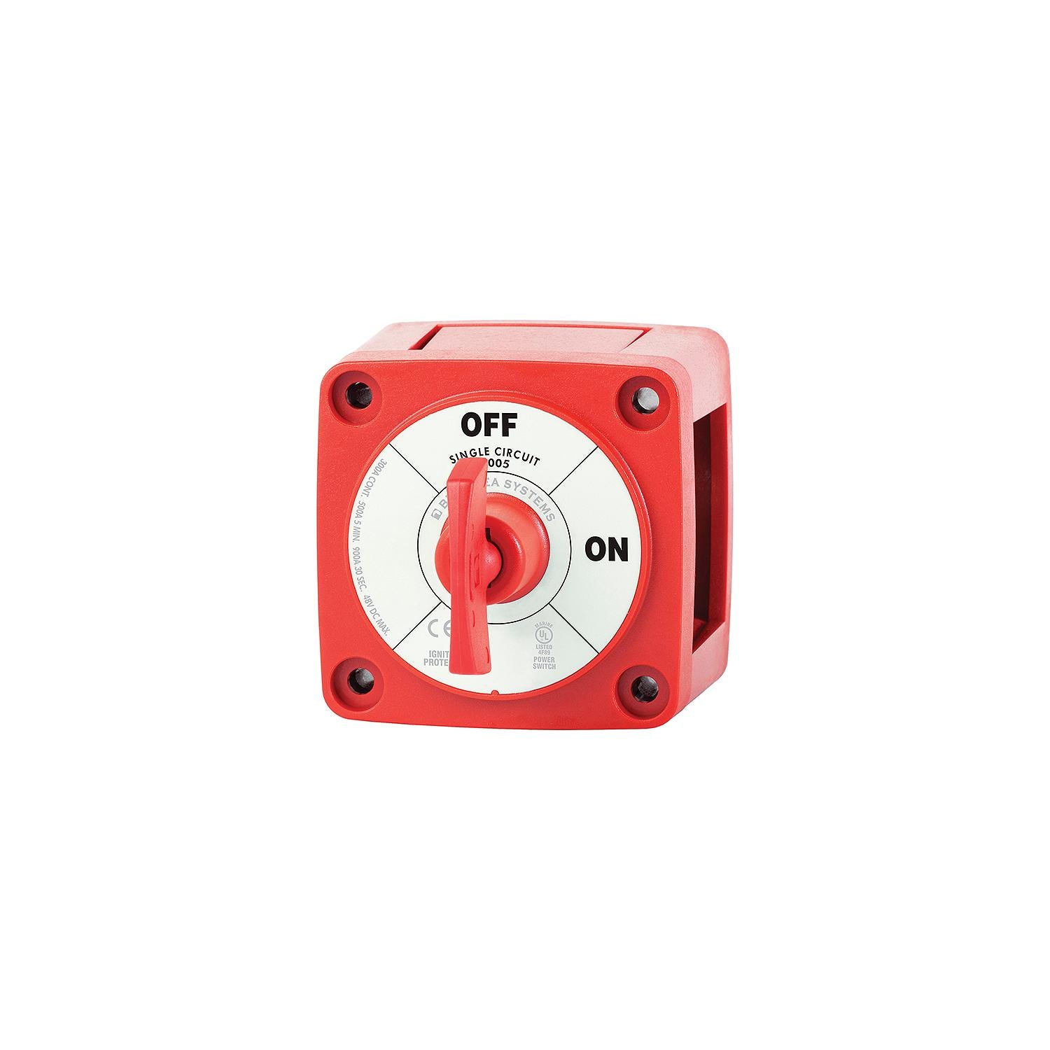 Blue Sea Systems Blue Sea Systems Blue Sea 6005 Battery Switch, Mini On/Off w/Key