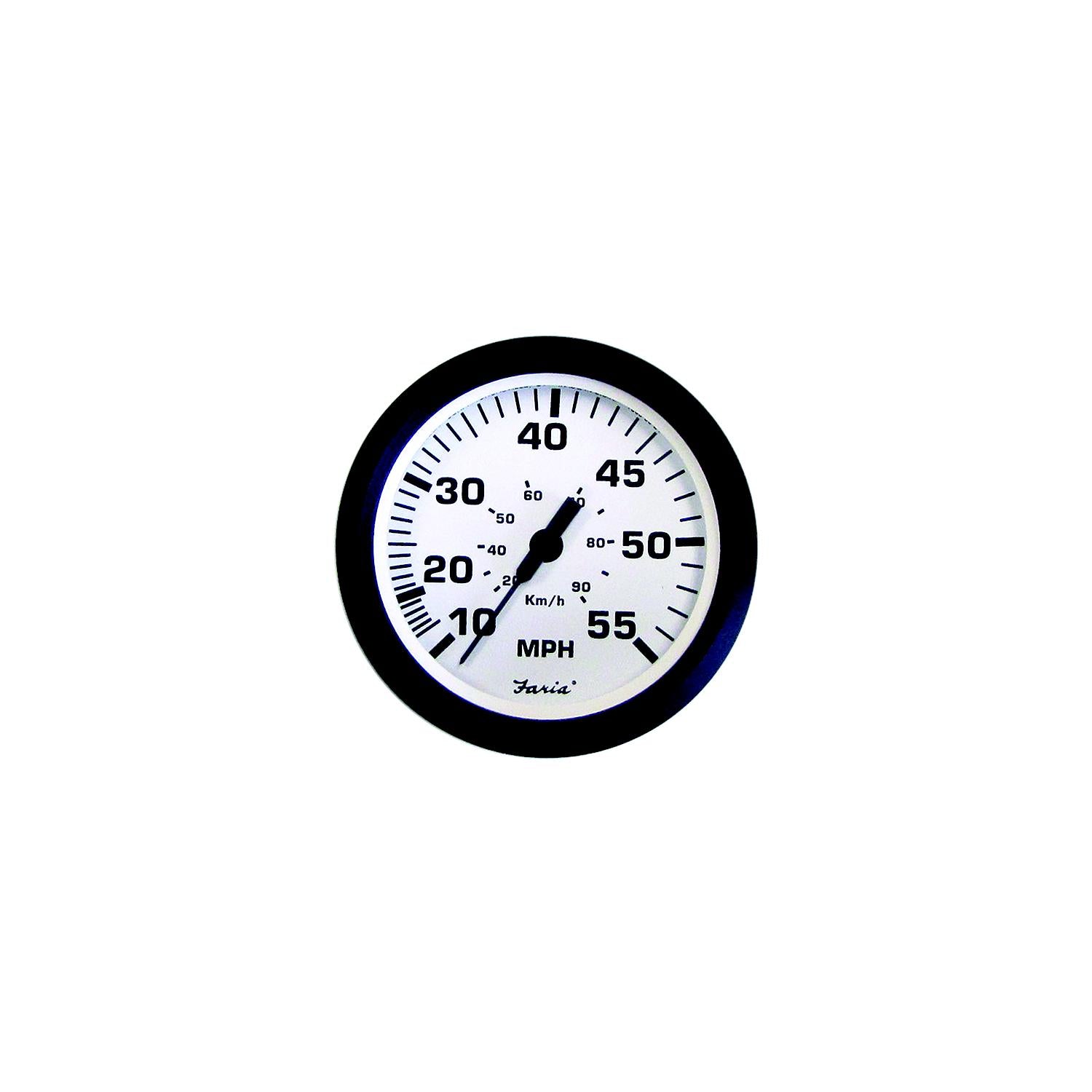 Faria Instruments Faria Instruments Faria Euro 4" Gauge - Mechanical Speedometer