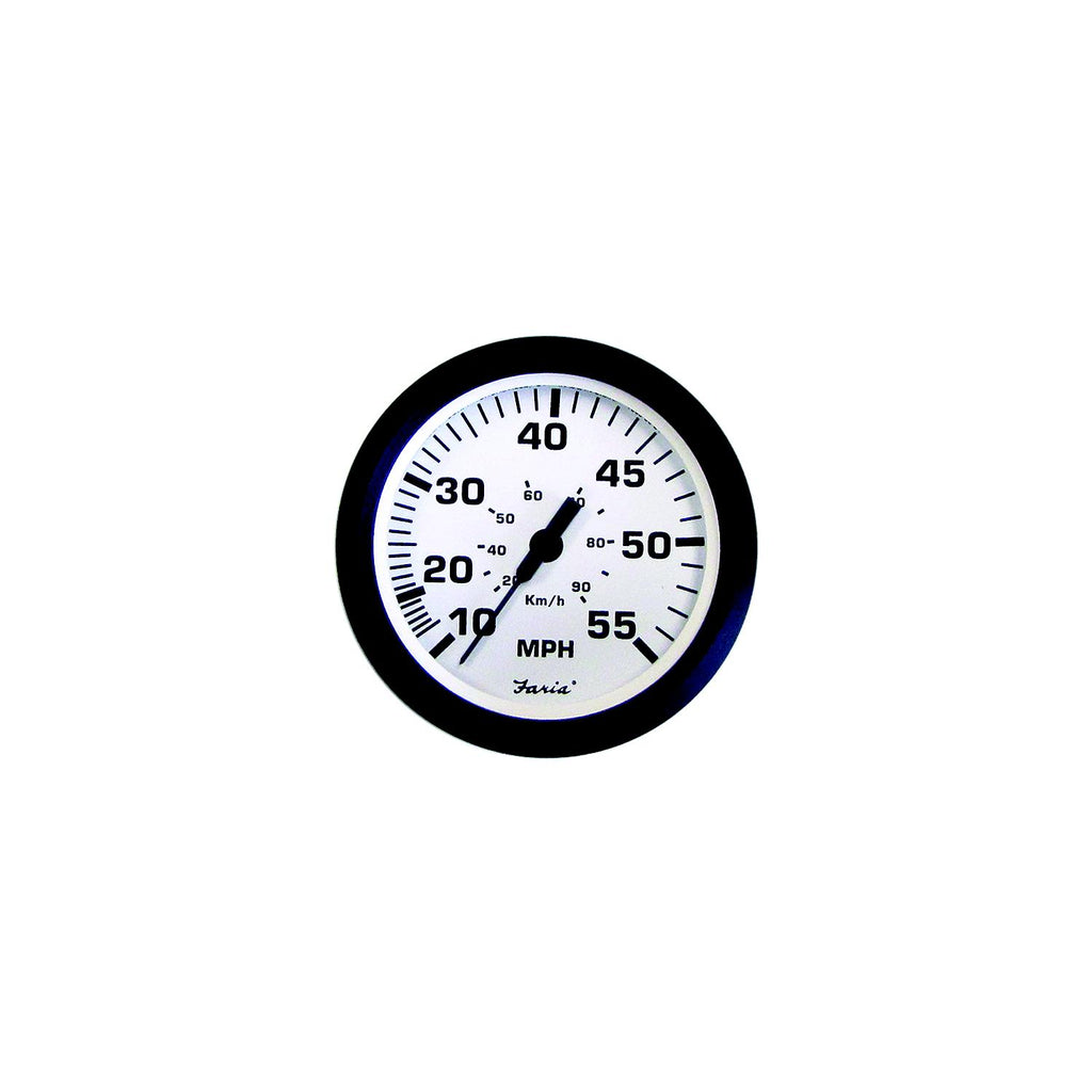 Faria Instruments Faria Instruments Faria Euro 4" Gauge - 6000 RPM Tachometer (Gas) (Inboard & I/O)