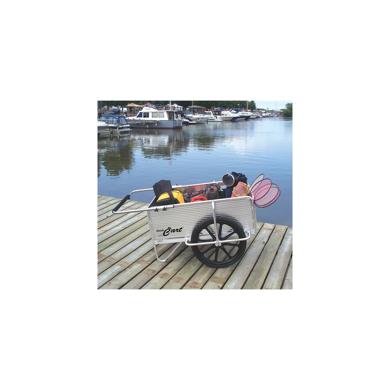 Dock Edge Aluminum Collapsible SmartCart Dock Cart 686-90700F