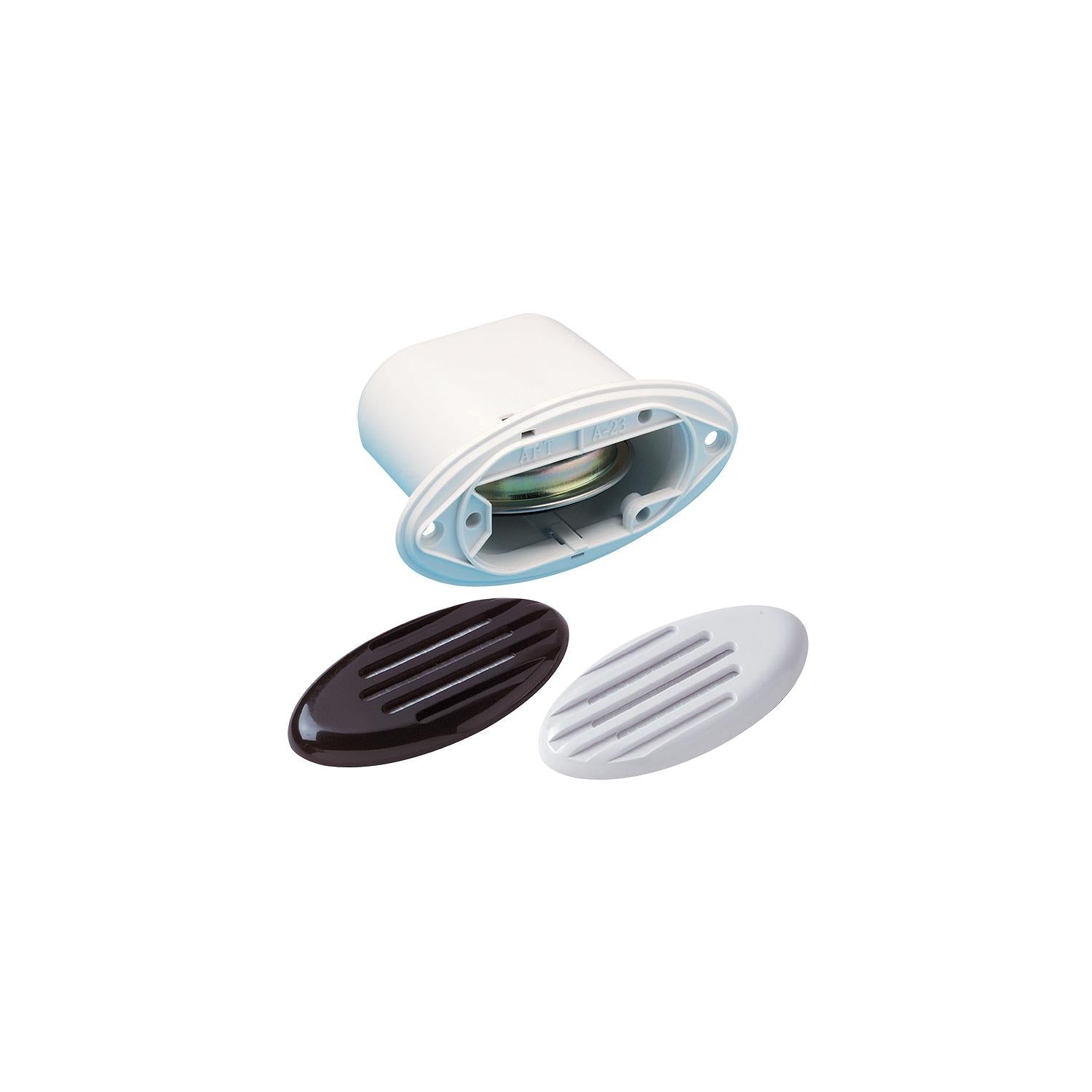 Attwood Attwood Marinco Drop-In "H" Horn With Black and White Grills