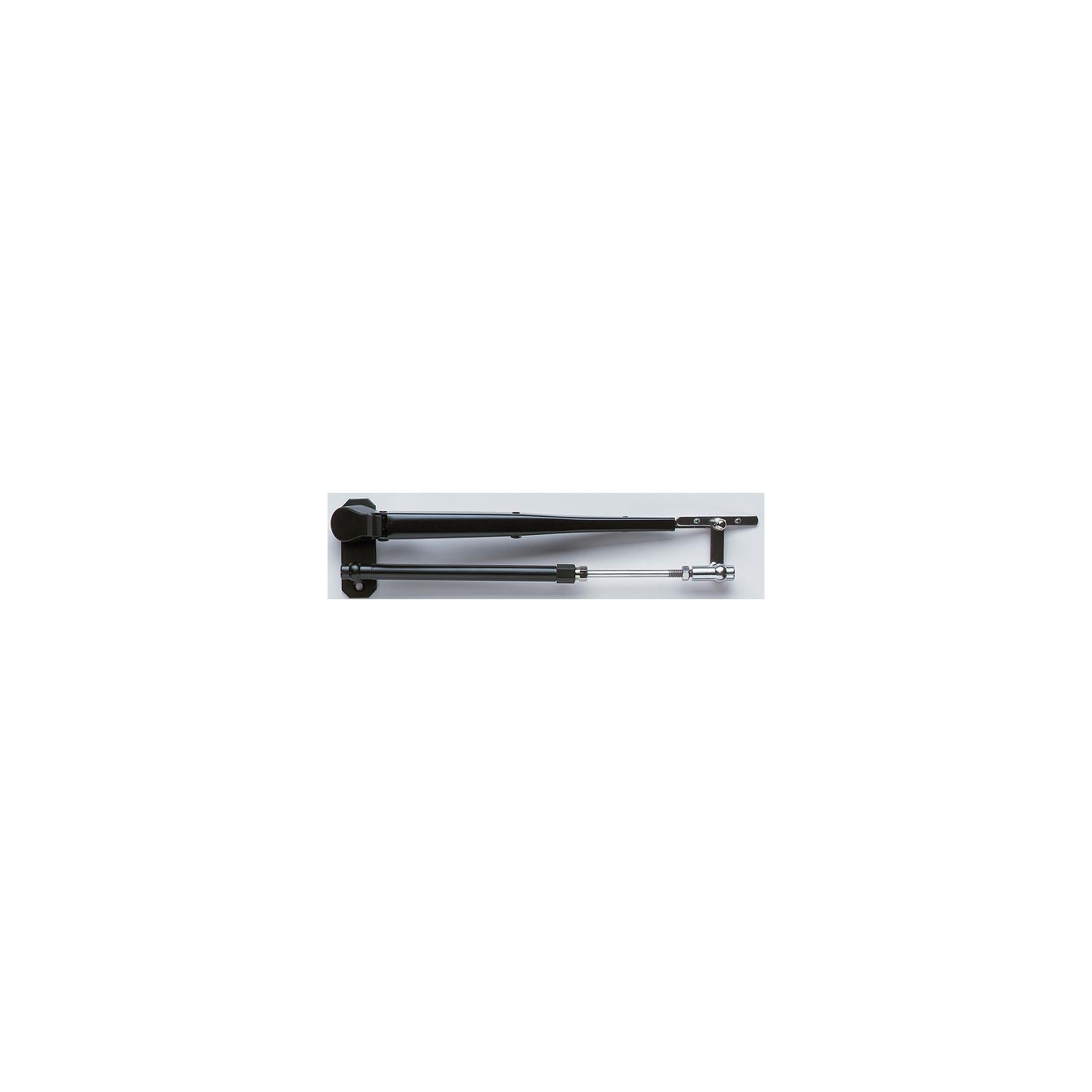 Attwood Marinco Deluxe Adjustable Stainless Steel Pantographic Arm Dry, Black For Use With 2.5, 1.5 and MRV Motors 69-33037A