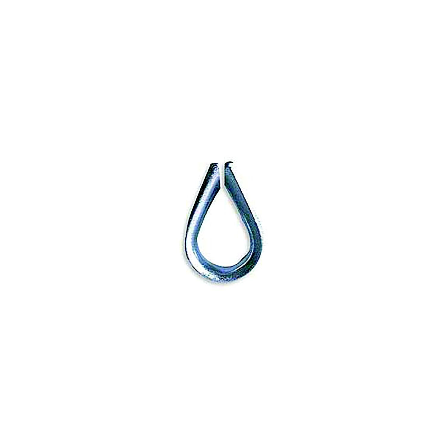 Keystone Supplies Company Keystone WRT12 Galvanized Wire Rope Thimble, 1/2" 703-WRT12