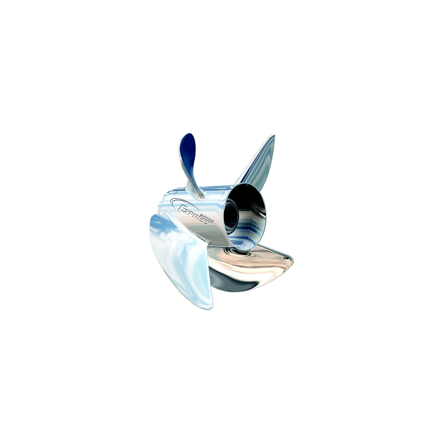 Turning Point Propellers 31431530 Express Mach4 Propeller 13.5x15, 4-Blade Stainless Steel, RH Rotation (Standard) 708-31431530