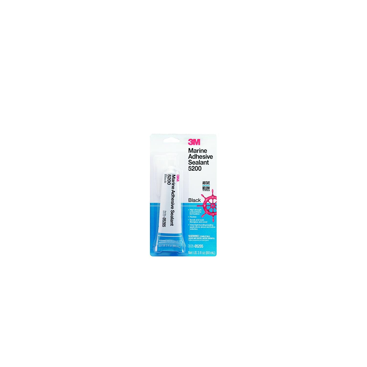 3M 5200 Sealant Black 3 oz. 71-05205