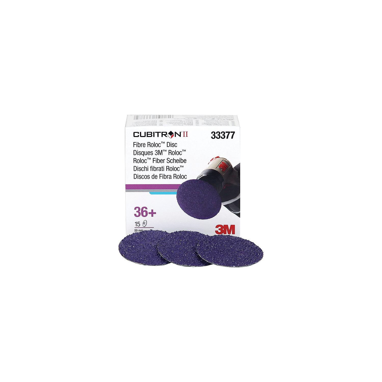 3M 3M 5" Cubitron™ II Fibre Roloc™ Disc