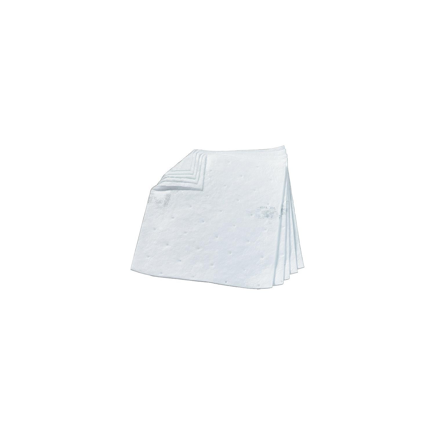 3M 3M HP156 Oil Sorbent Pads, 100/Bag