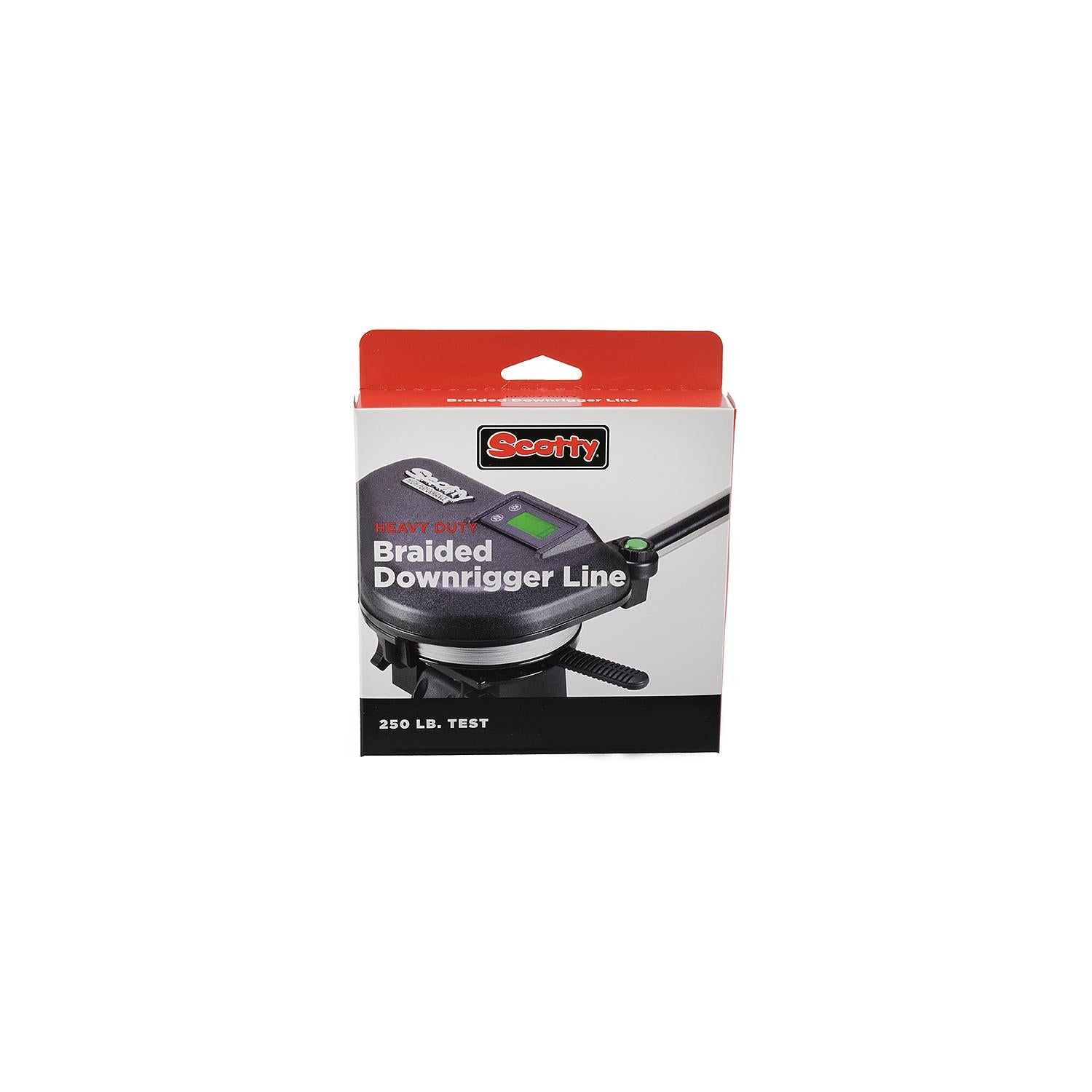 Scotty Scotty 2201K 250Lb Premium Braided Downrigger Line Kit, 300', 6/case