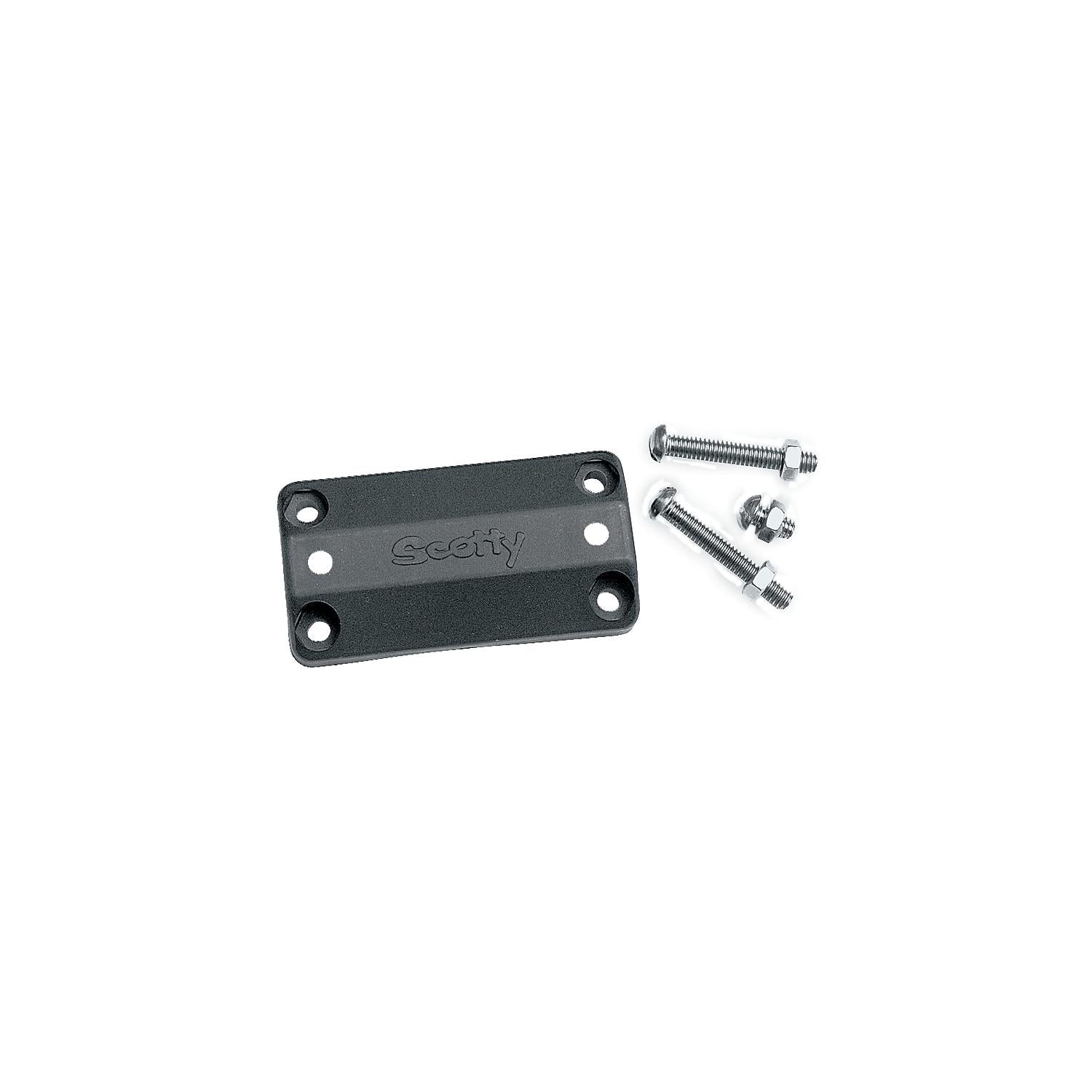 Scotty 242BK Rod Holder Rail Adapter, Black 736-242BK