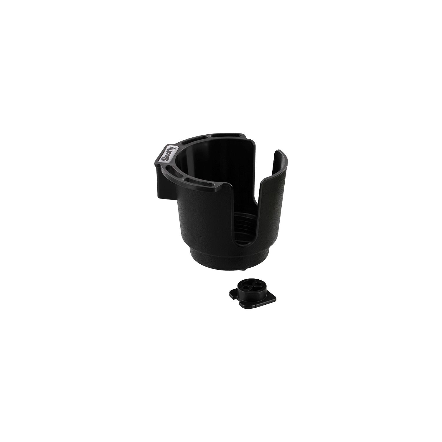 Scotty XXX Drink Holder w/Bulkhead/Gunnel Mt., Black, 12/case 736-310S