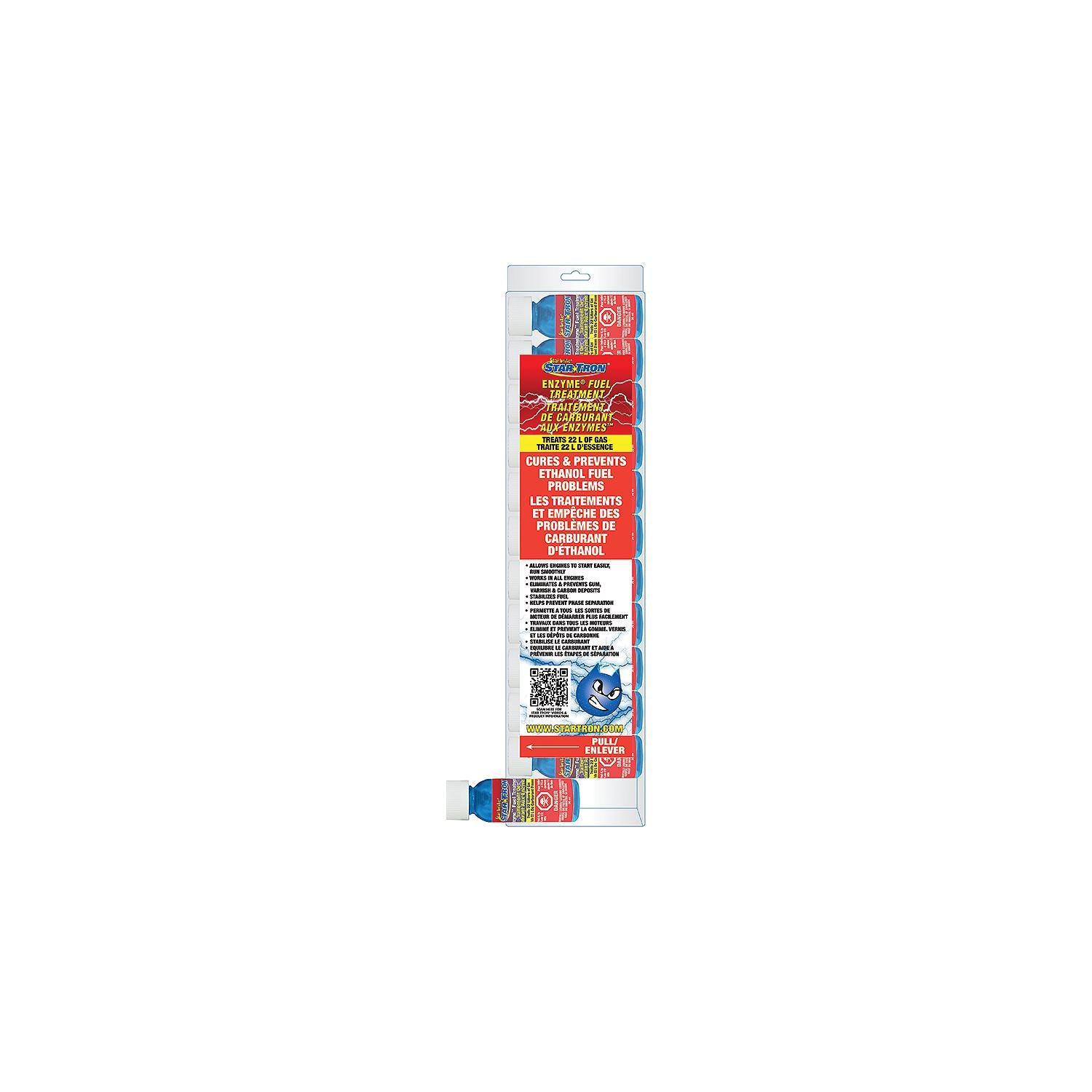 Starbrite 14312C Star Tron® Shooters Fuel Treatment, Dispenser w/12 ea 29.6 ml (1 oz.) Bottles 74-14312C
