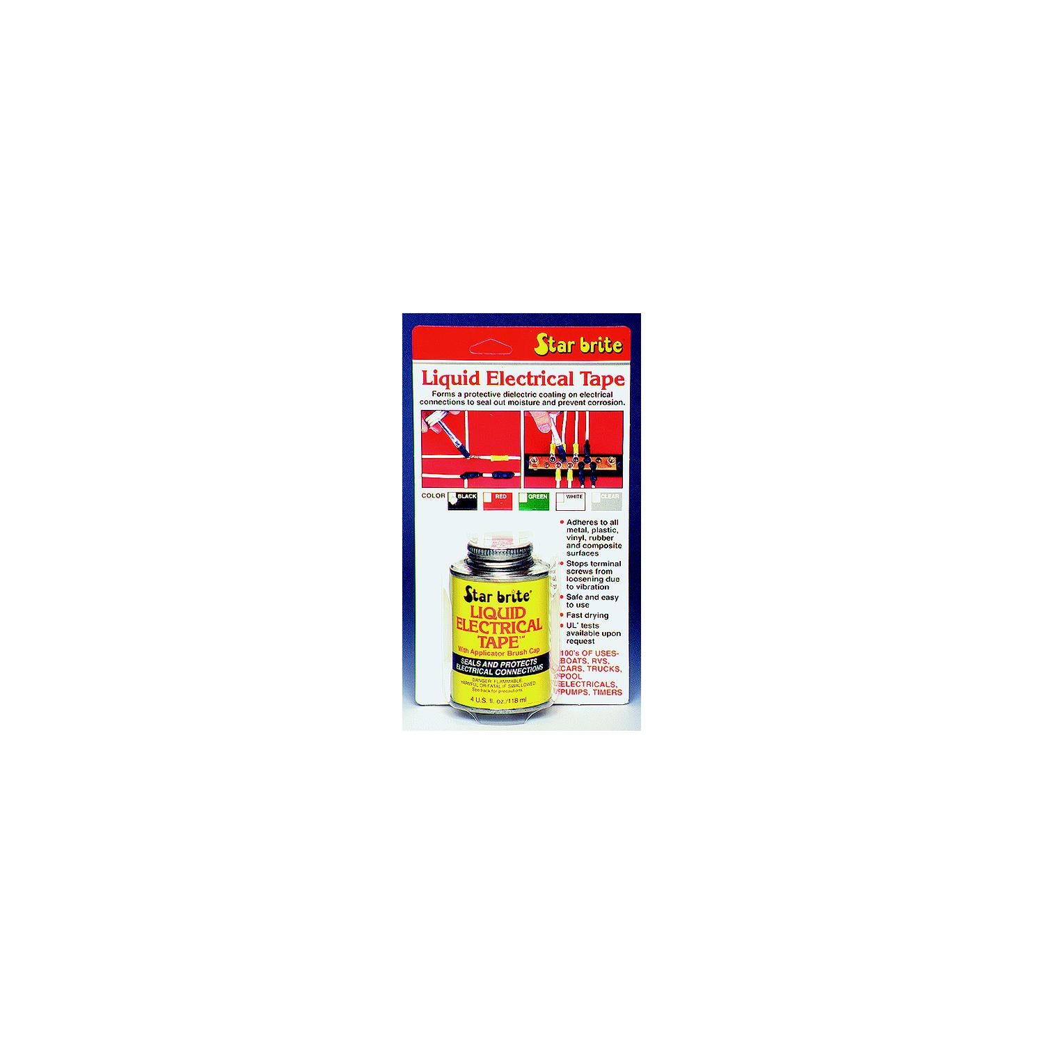 Star brite Star brite Liq. Electric Tape Red 4 oz.