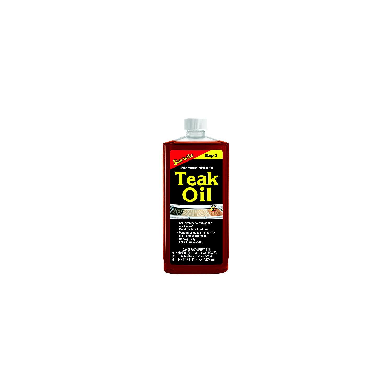 Premium Golden Teak Oil, 950 ml 74-85132C