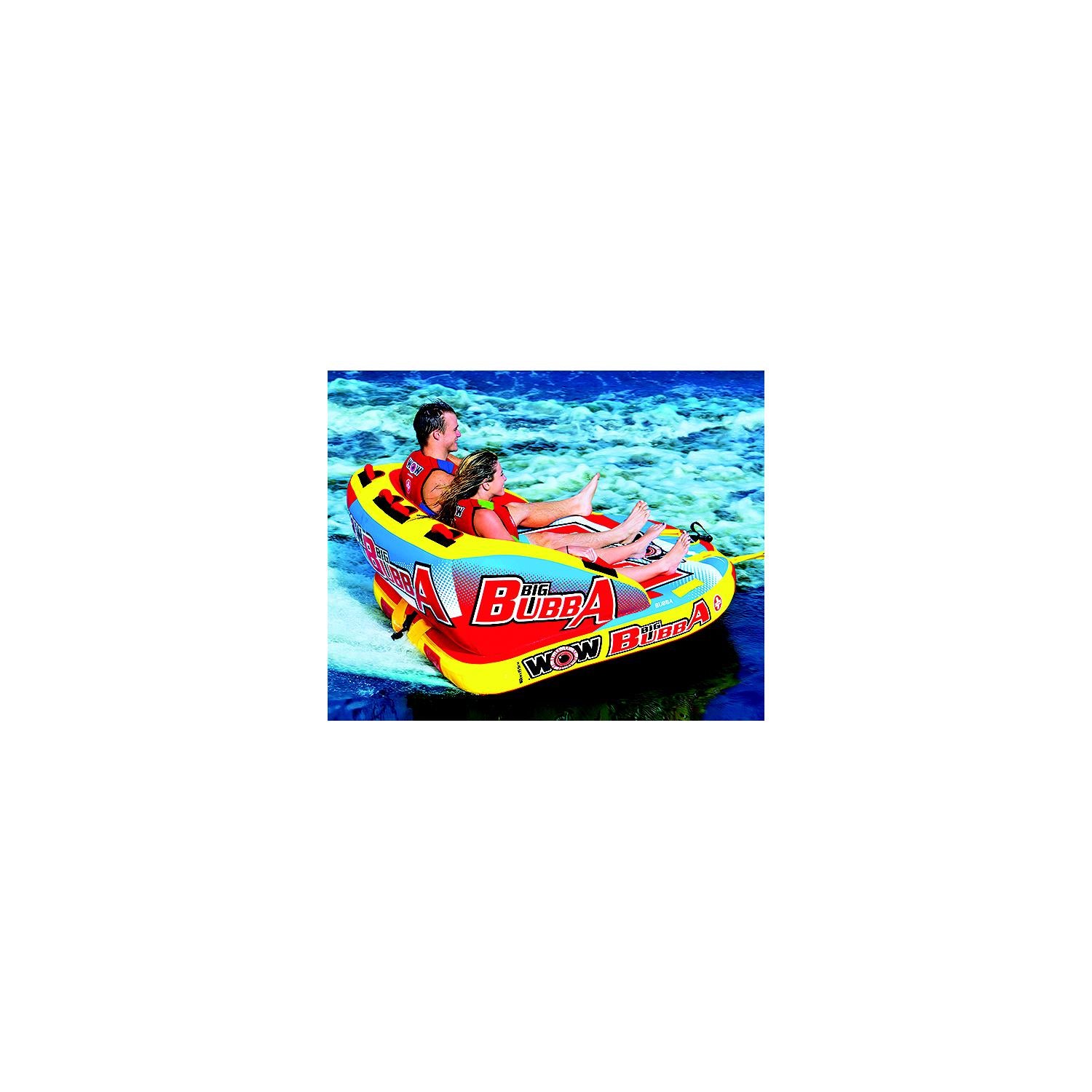 WOW Watersports WOW Watersports WOW Bubba Hi-Vis Towable, 1-2 Riders