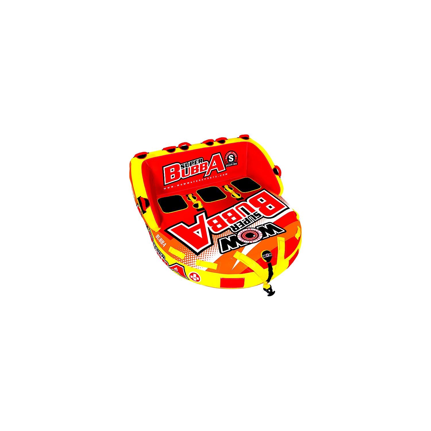 WOW Watersports WOW Bubba Hi-Vis Towable, 1-3 Riders 742-171060
