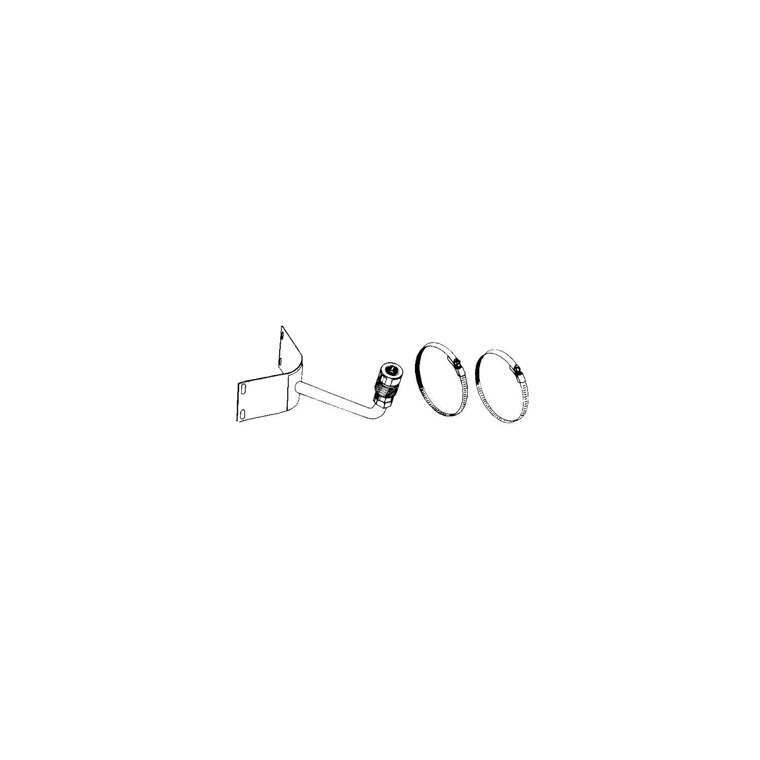 EZ Steer EZ Steer EZ-Steer EZ50020 Long-Shaft Bracket Assembly (Standard 2-Stroke or 4-Stroke)