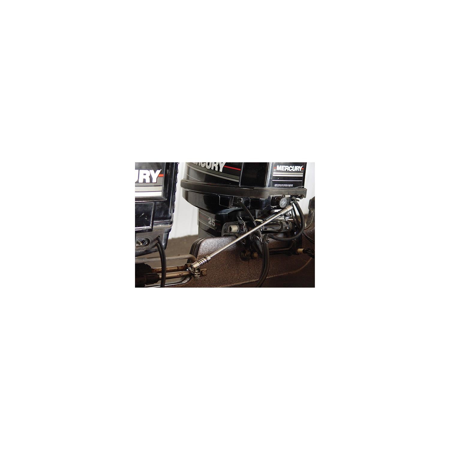 Panther Panther Auxiliary Motor Steering Kit For Use With Trolling Motors Up to 25 HP