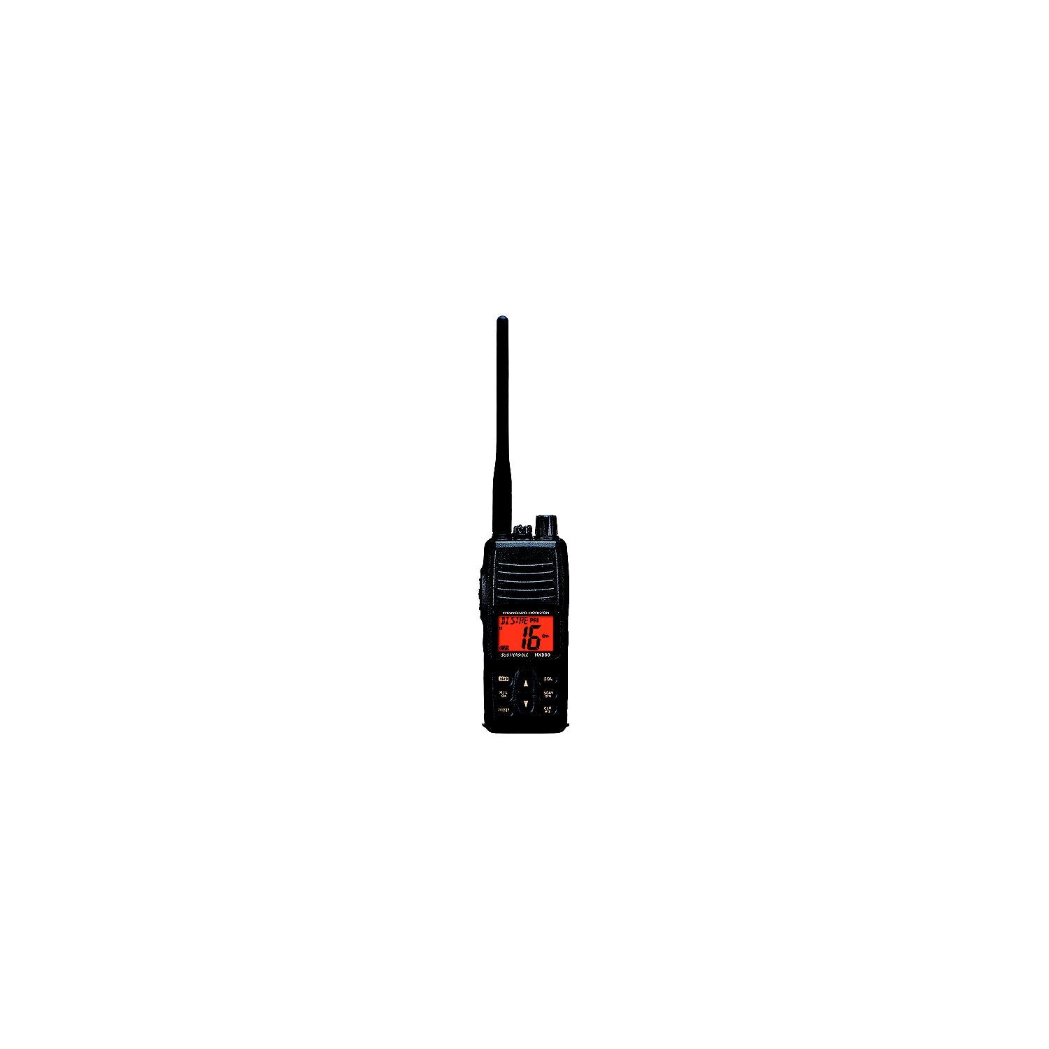Standard Communications HX380 Commercial Grade Handheld VHF w/Programmable Land Mobile Channels 783-HX380