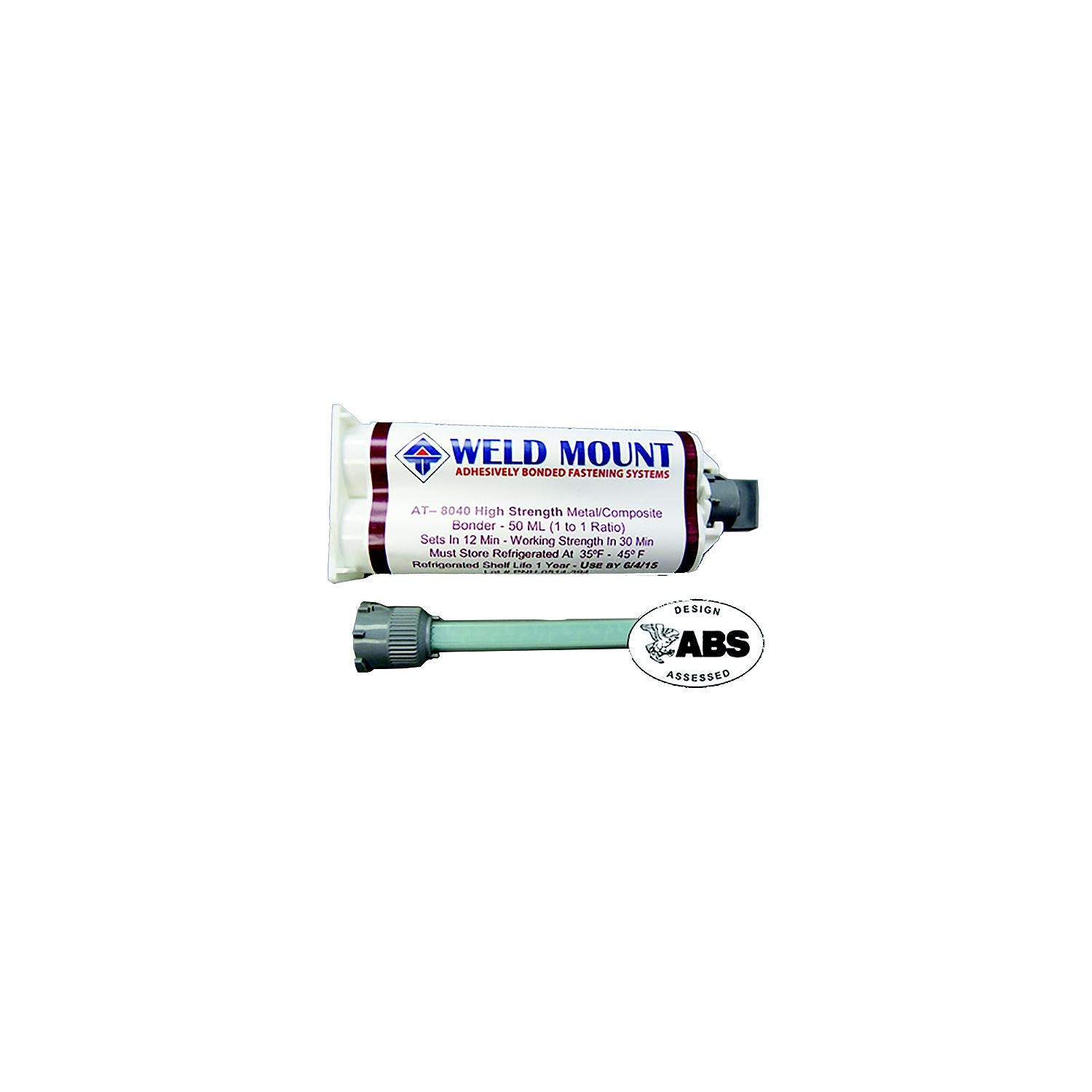 Weld Mount 008040 AT-8040 No Slide Metal / Composite Bonder 817-008040