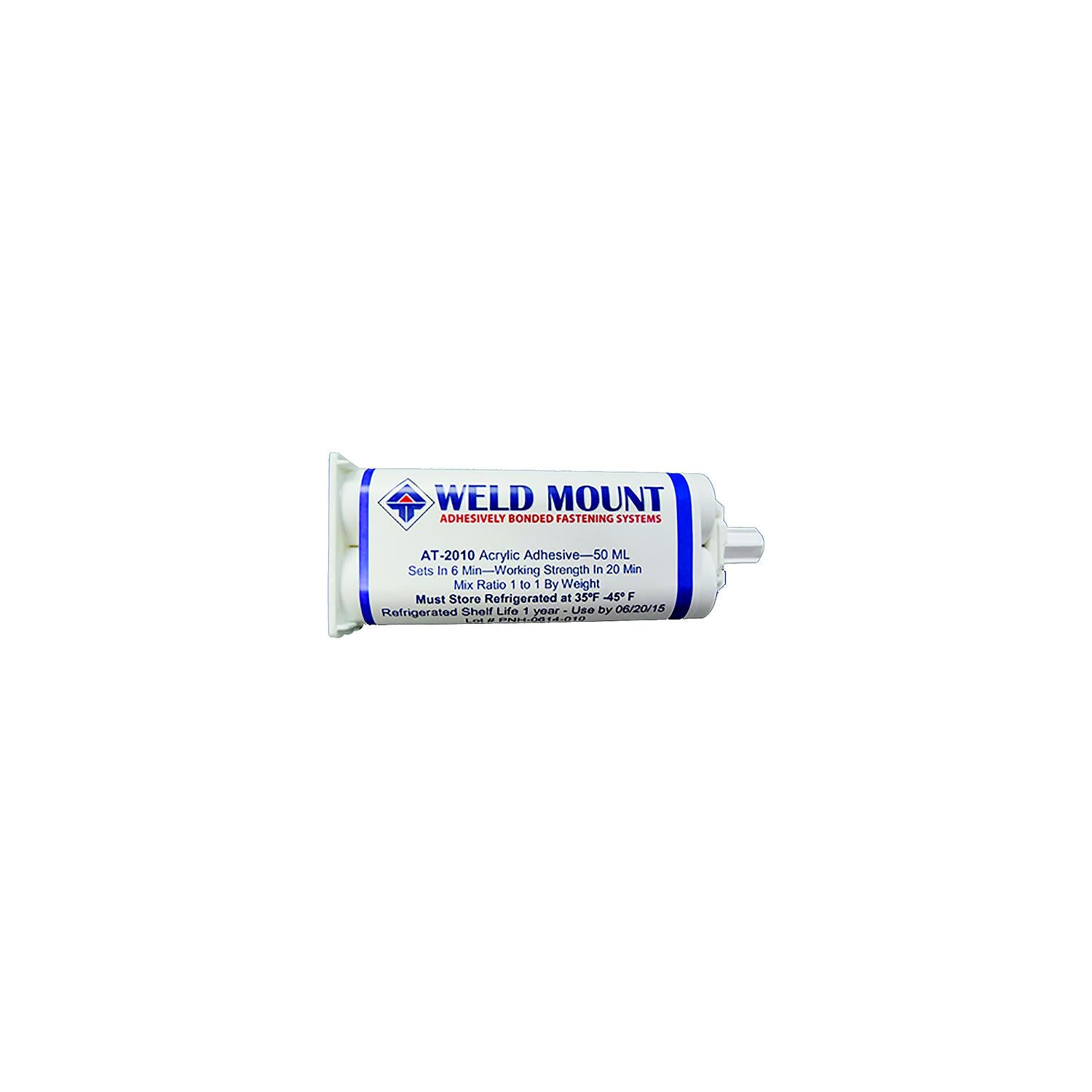 Weld Mount 02010 AT-2010 6 Minute Adhesive 817-02010