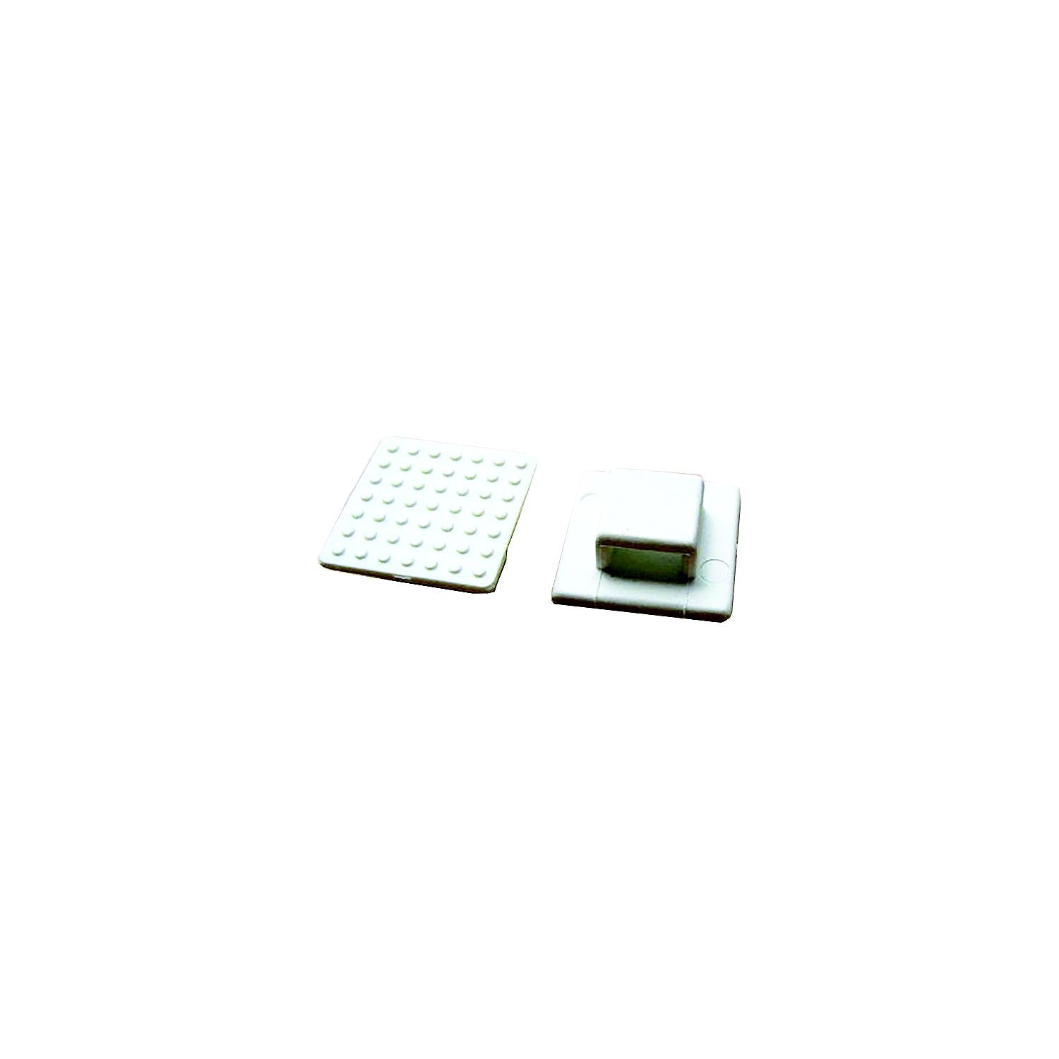Weld Mount 803950 AT-3 Small Nylon Wire Tie Mount, White, 50/pack 817-803950