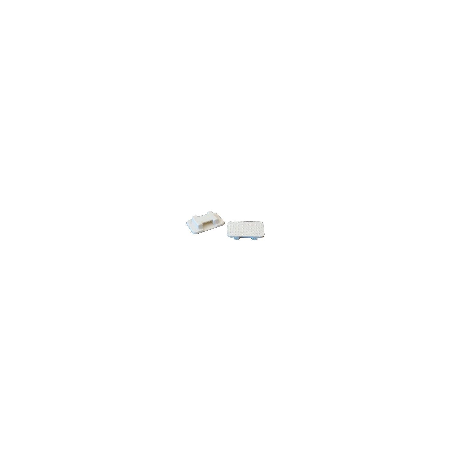 Weld Mount 805950 AT-5 Large Nylon Wire Tie Mount, White, 50/pack 817-805950